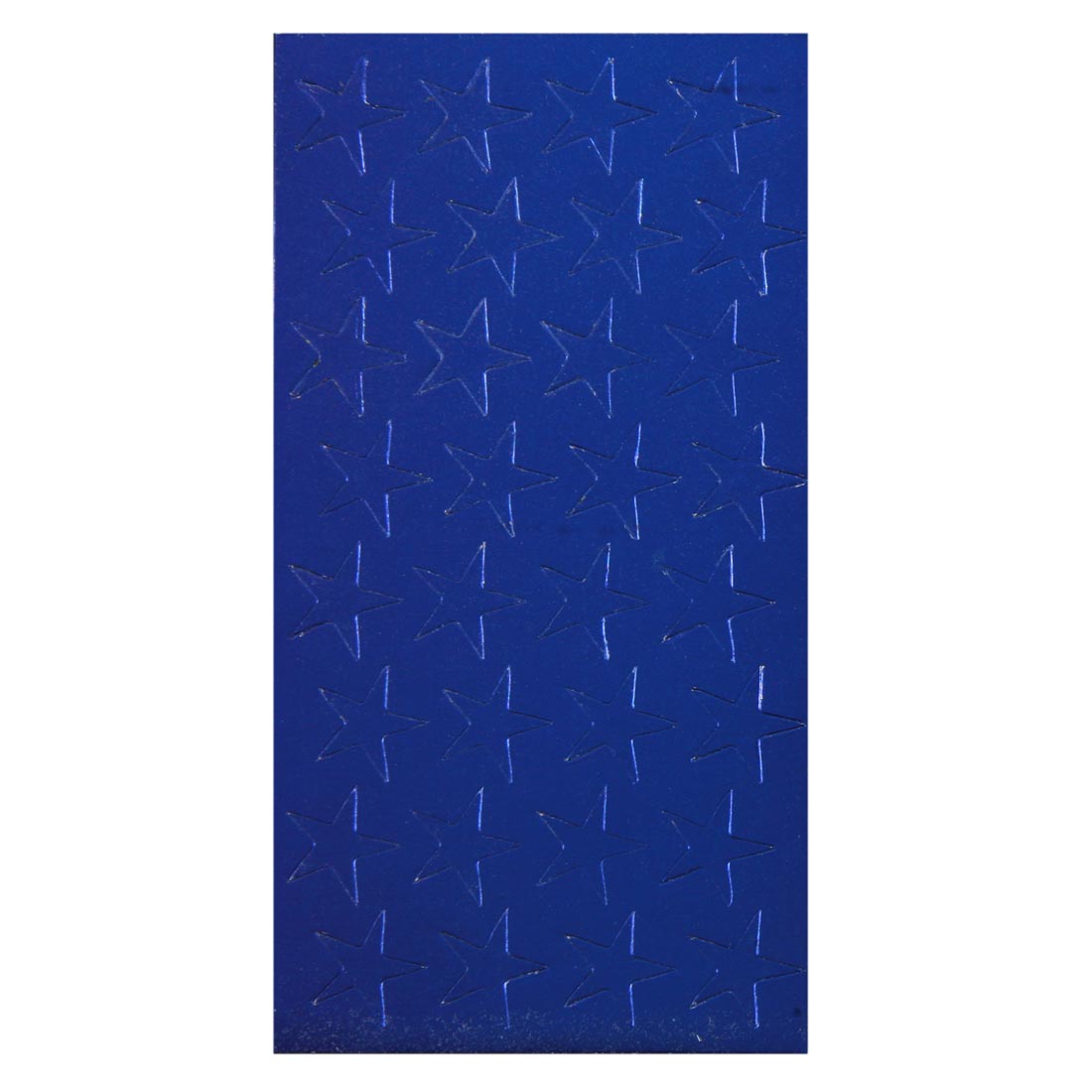 1/2" Blue Foil Star Stickers by Eureka