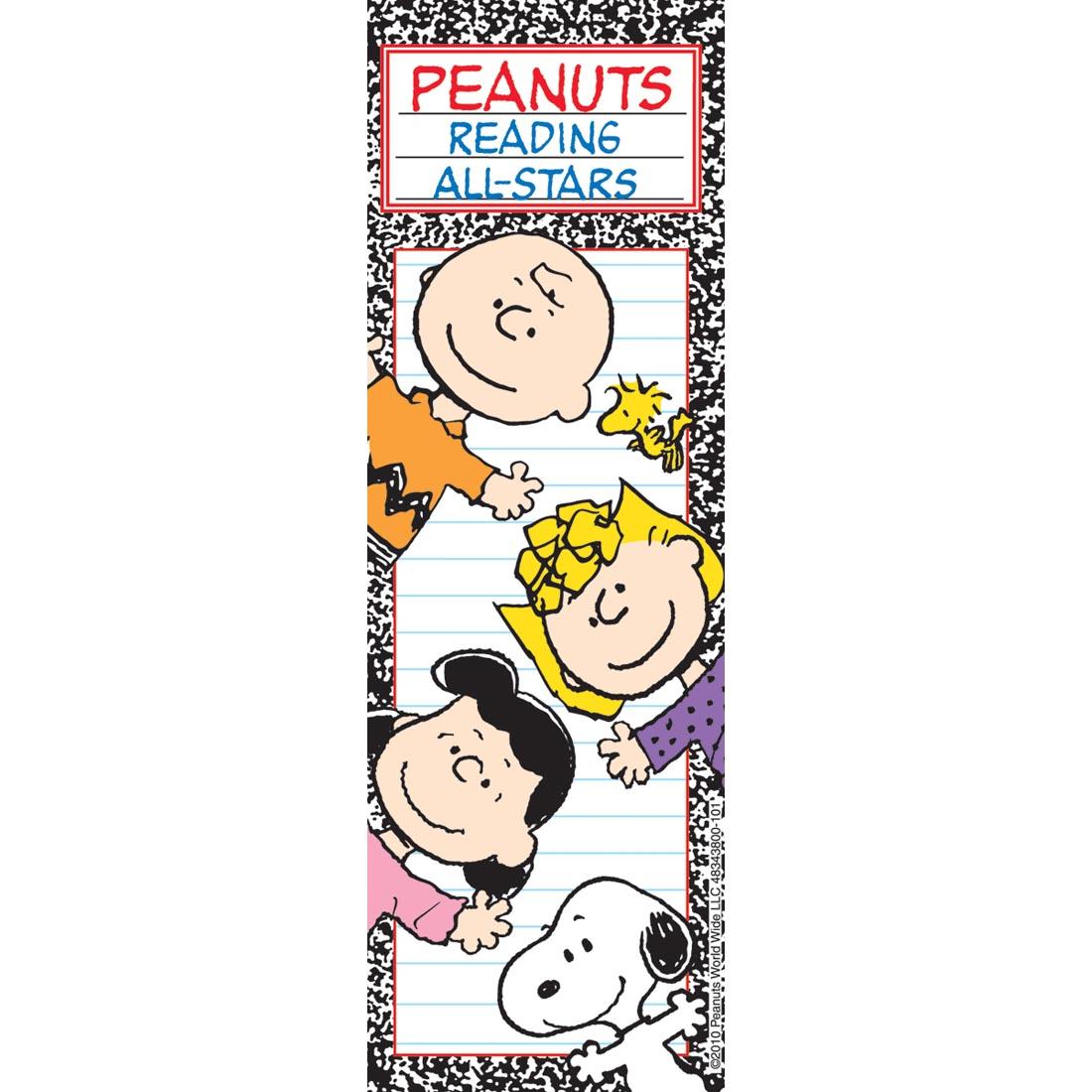 Peanuts Reading All-Stars Bookmark by Eureka