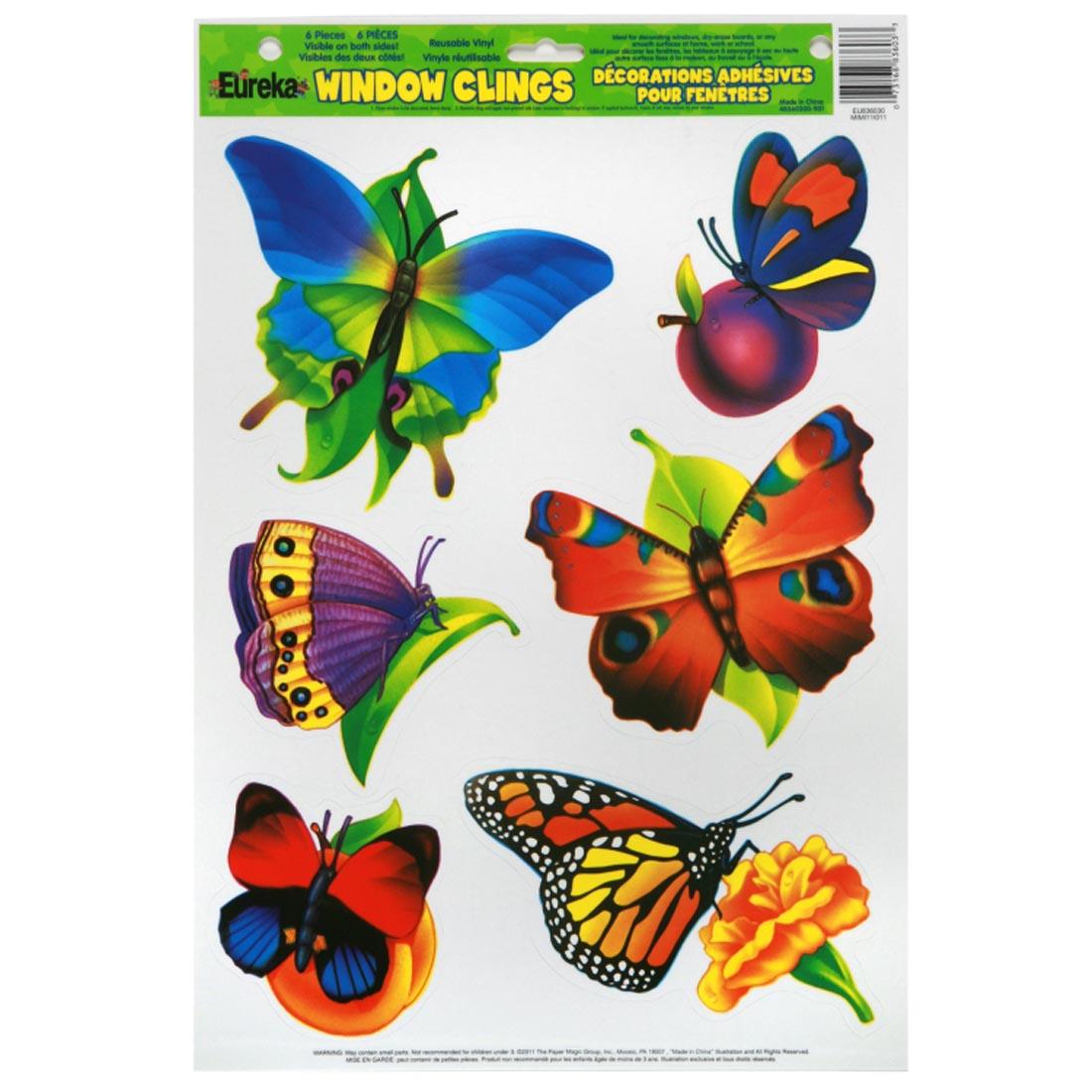 Butterflies Window Clings by Eureka