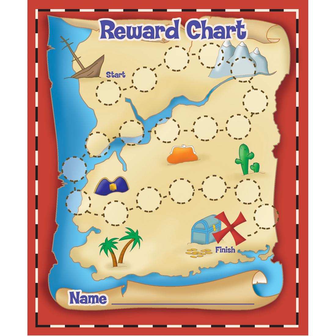Treasure Hunt Mini Reward Chart by Eureka