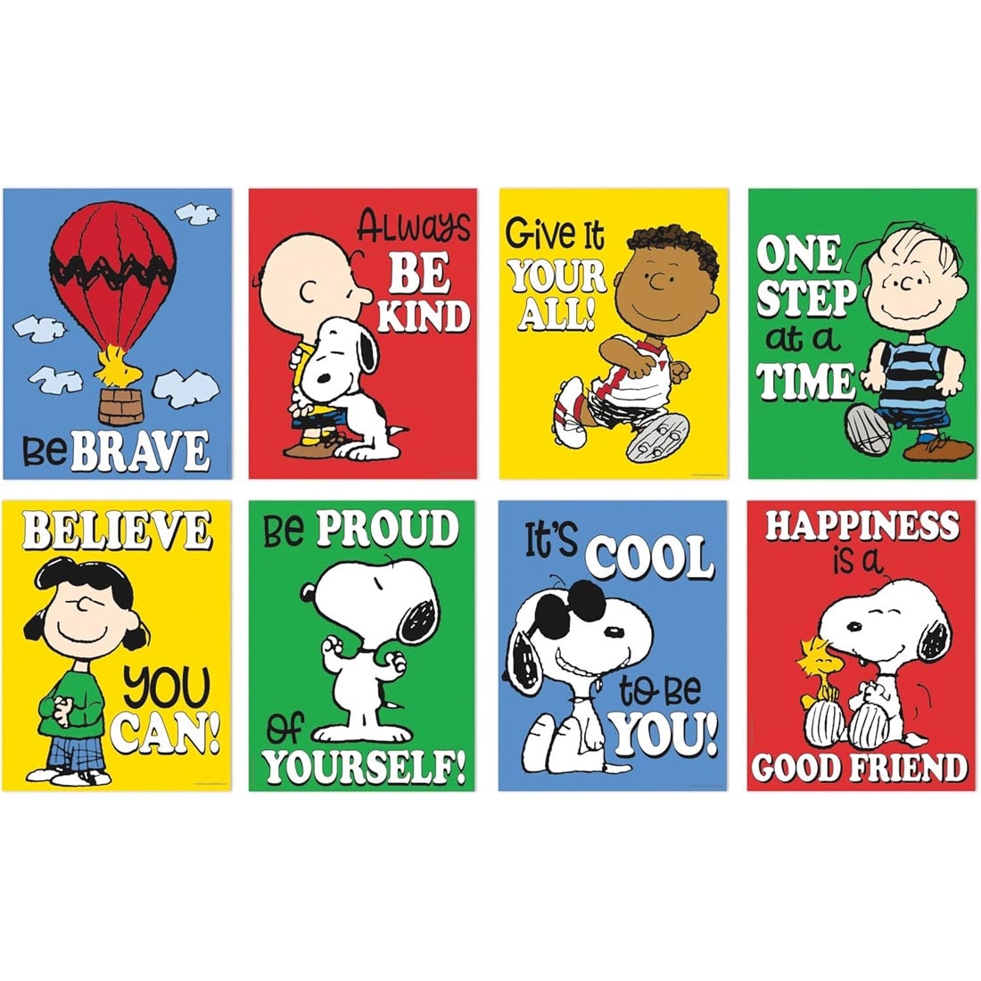 Mini Poster Pack from the Peanuts collection by Eureka