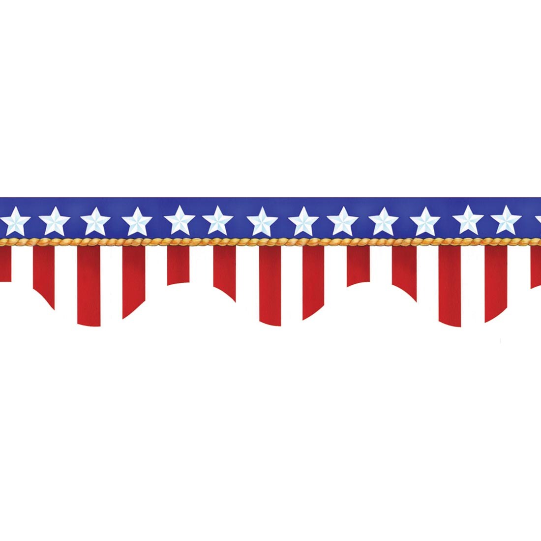 American Flags Electoral Deco Trim by Eureka