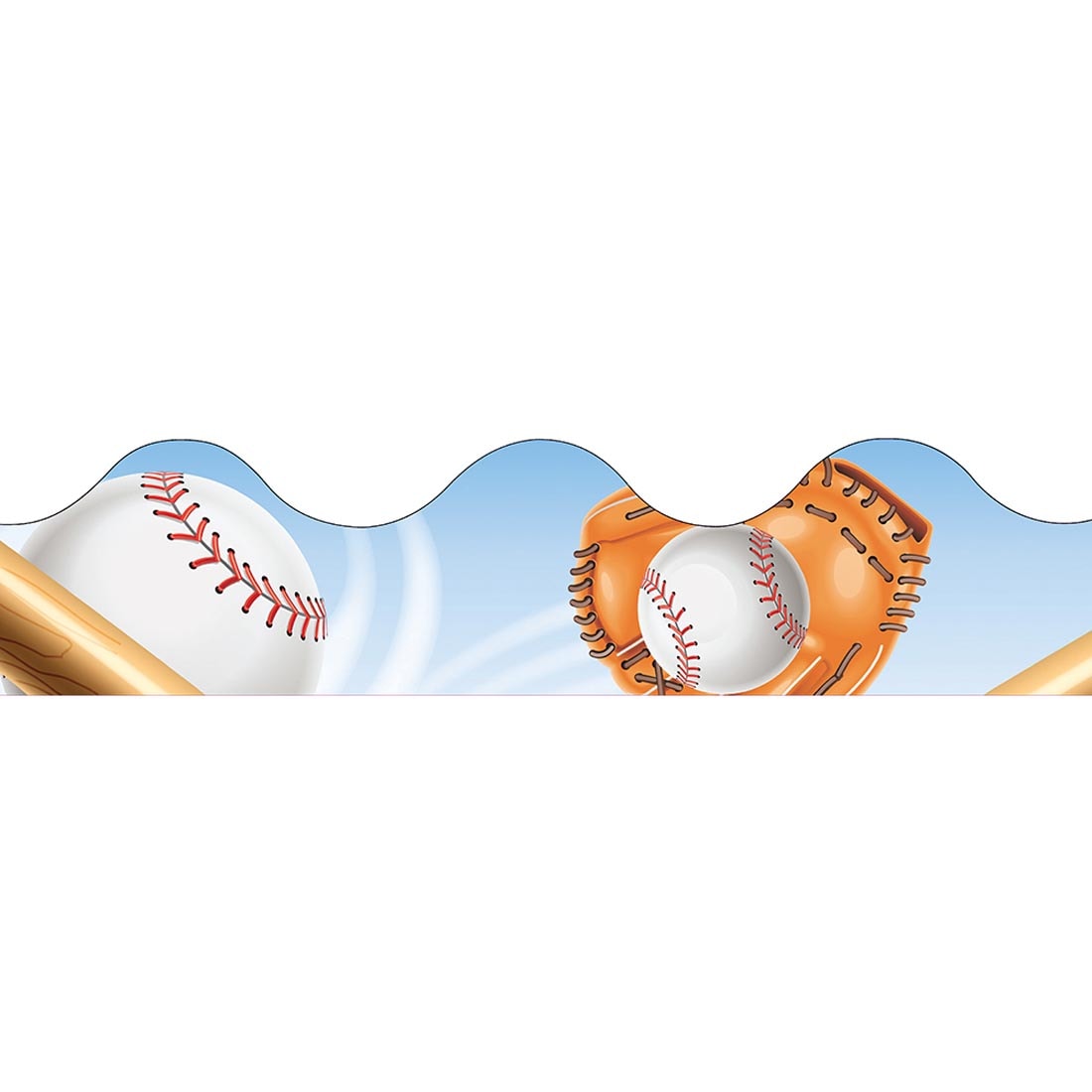 Baseball Deco Trim by Eureka