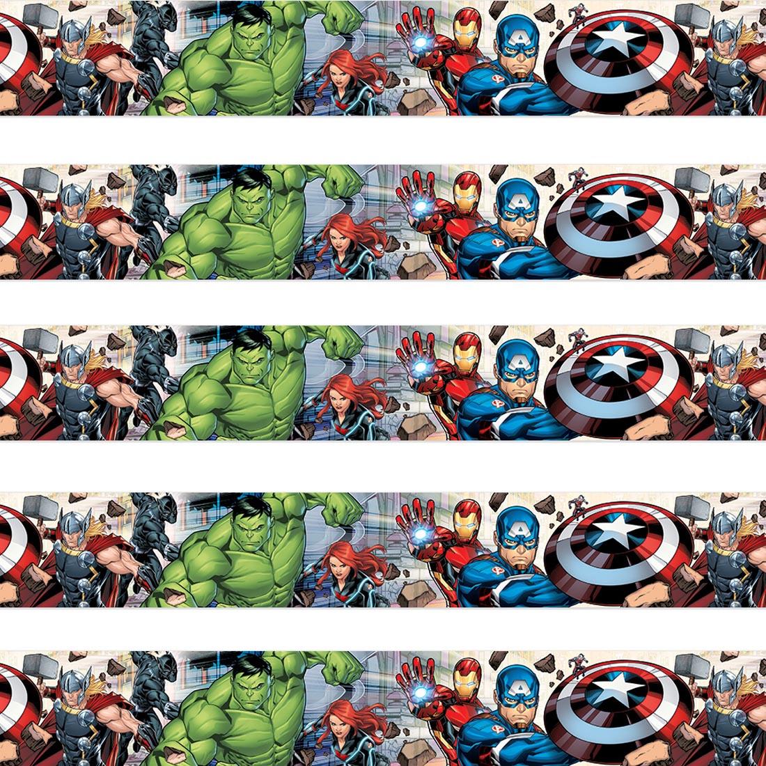 Marvel Characters Extra Wide Deco Trim