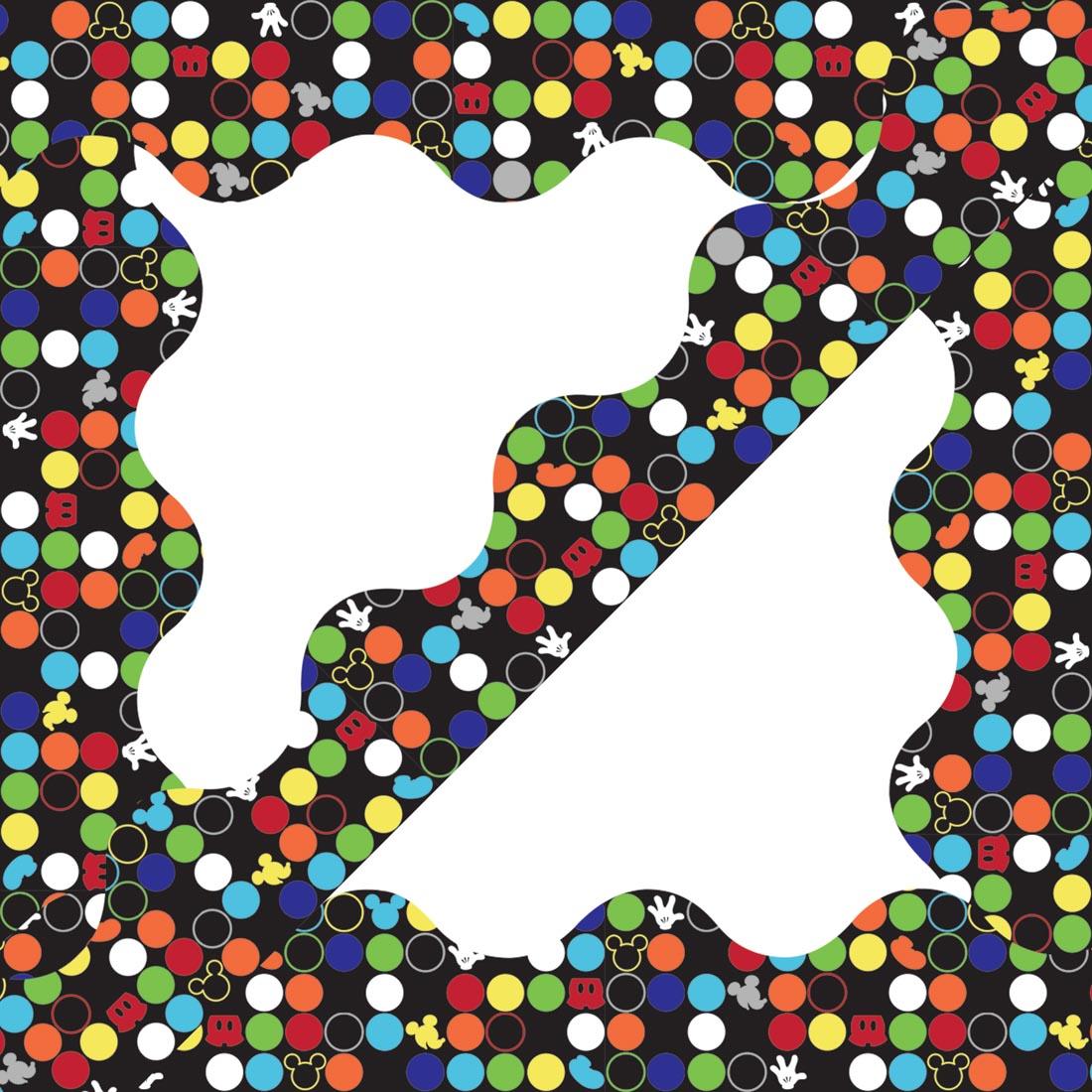Geo Mickey Icons Deco Trim by Eureka