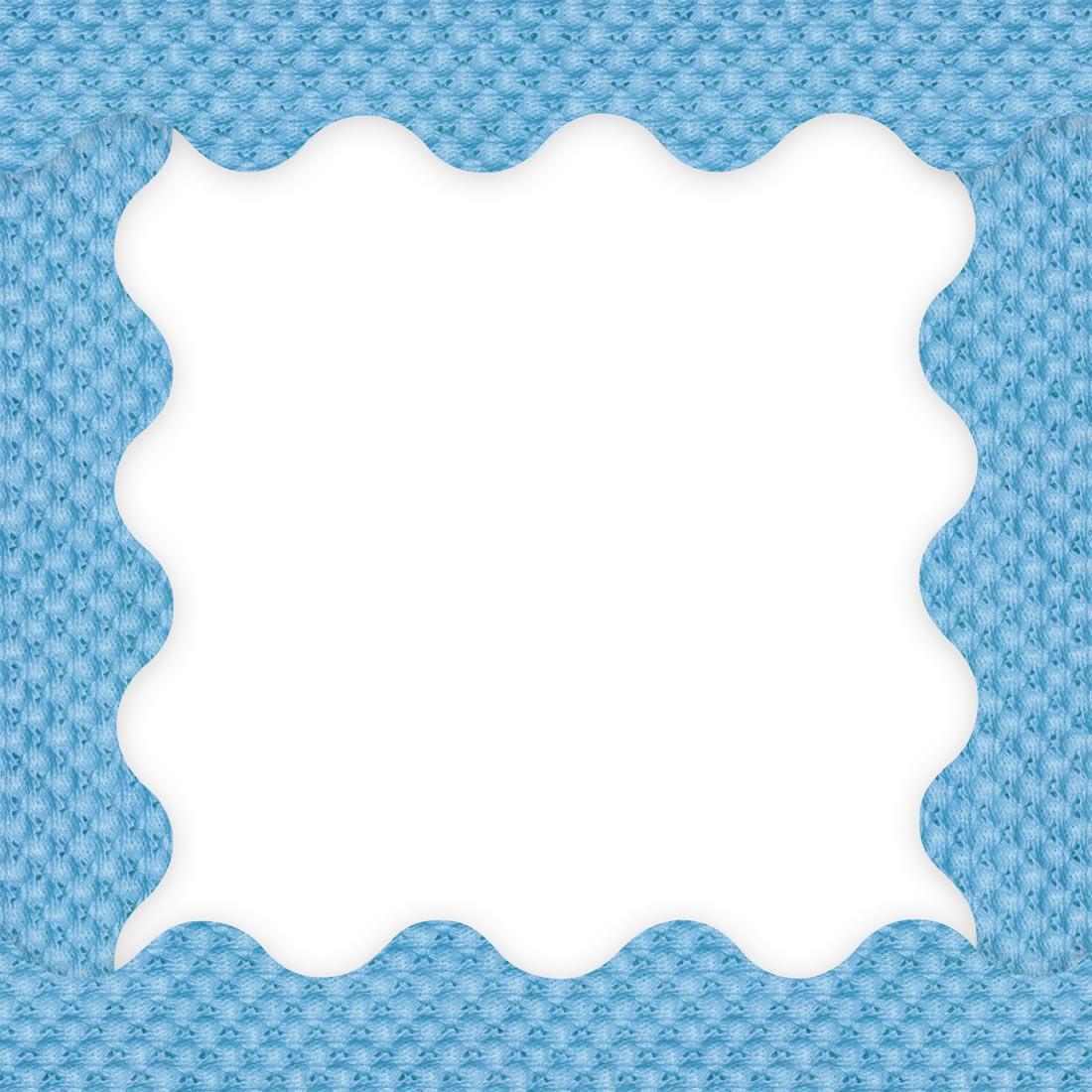 Blue Pointelle Scalloped Deco Trim from A Close-Knit Class collection by Eureka