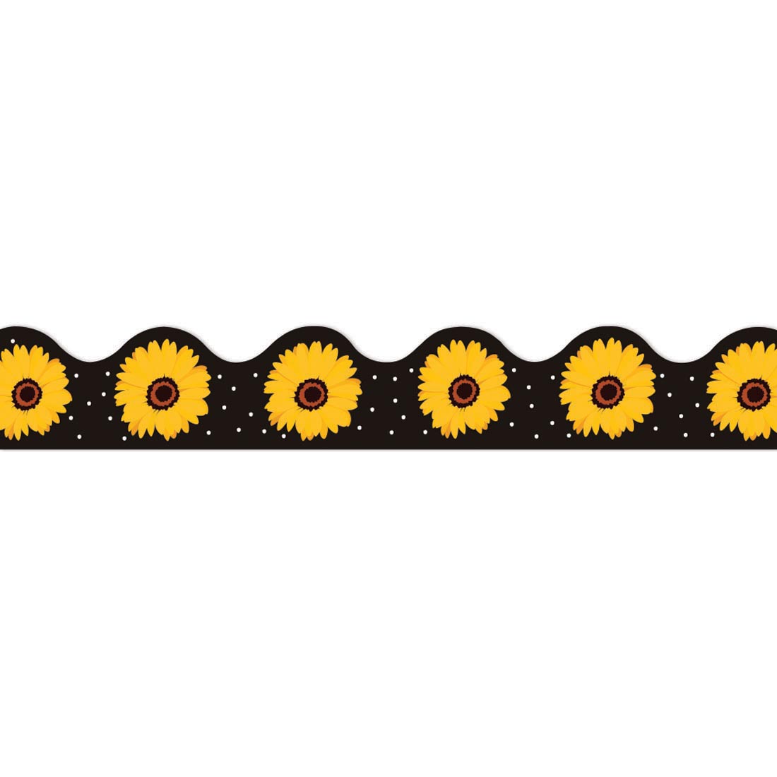 Black Floral Deco Trim from The Hive collection by Eureka
