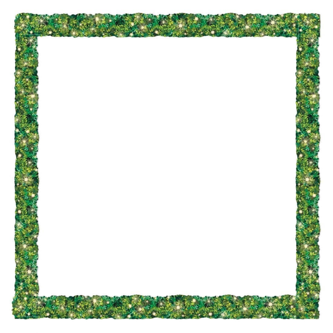 Curiosity Garden Twinkle Lights Hedge Deco Trim By Eureka bordering a white square