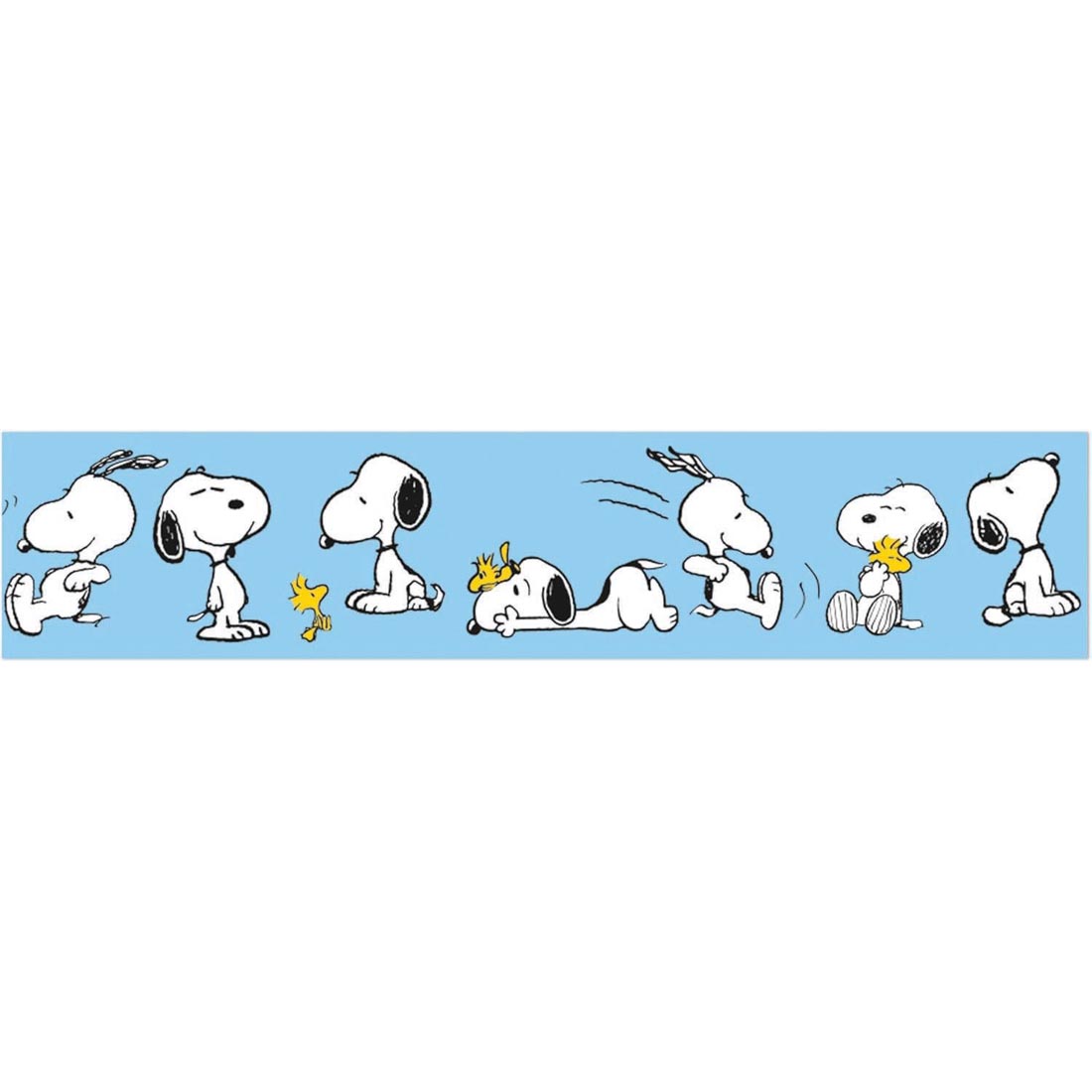 Snoopy Lineup Straight Deco Trim from the Peanuts collection by Eureka
