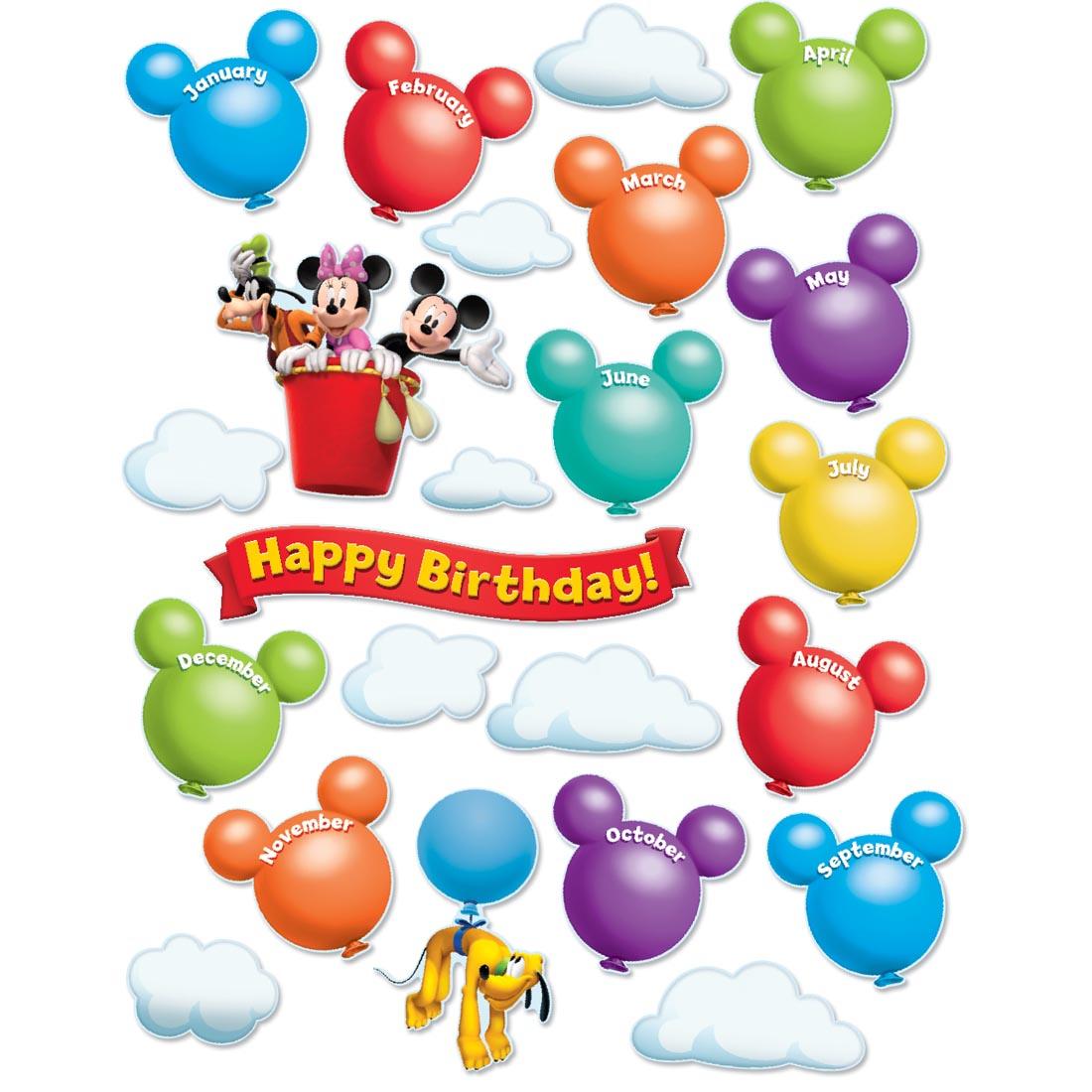 Mickey Mouse Clubhouse Birthday Bulletin Board Set by Eureka