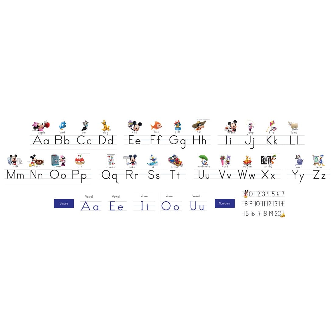 Mickey Mouse Clubhouse Alphabet Set by Eureka