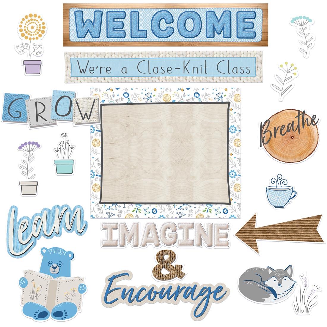 Welcome Bulletin Board Set from A Close-Knit Class collection by Eureka