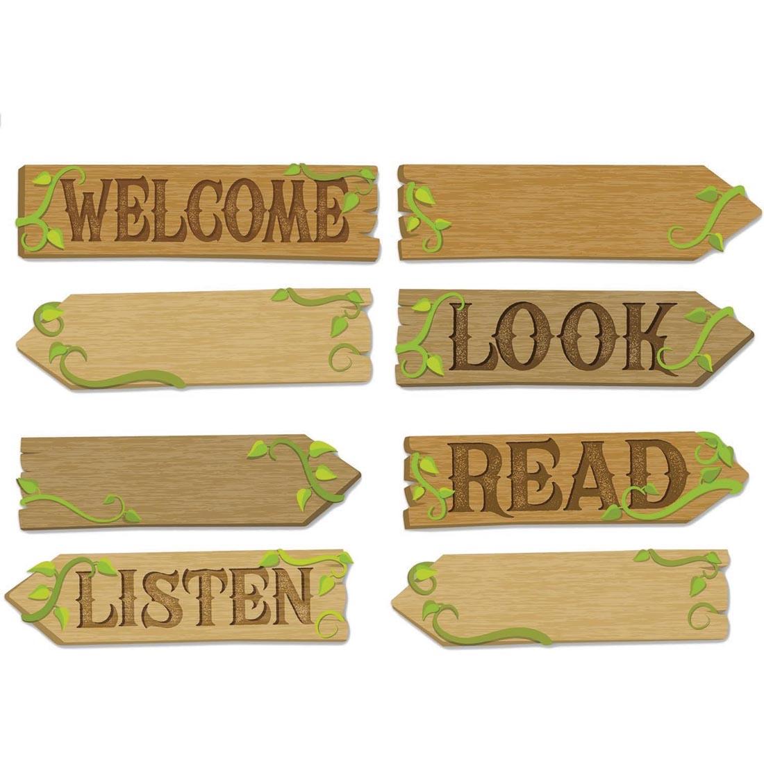 Directional Signs Mini Bulletin Board Set from the Once Upon A Dream collection by Eureka