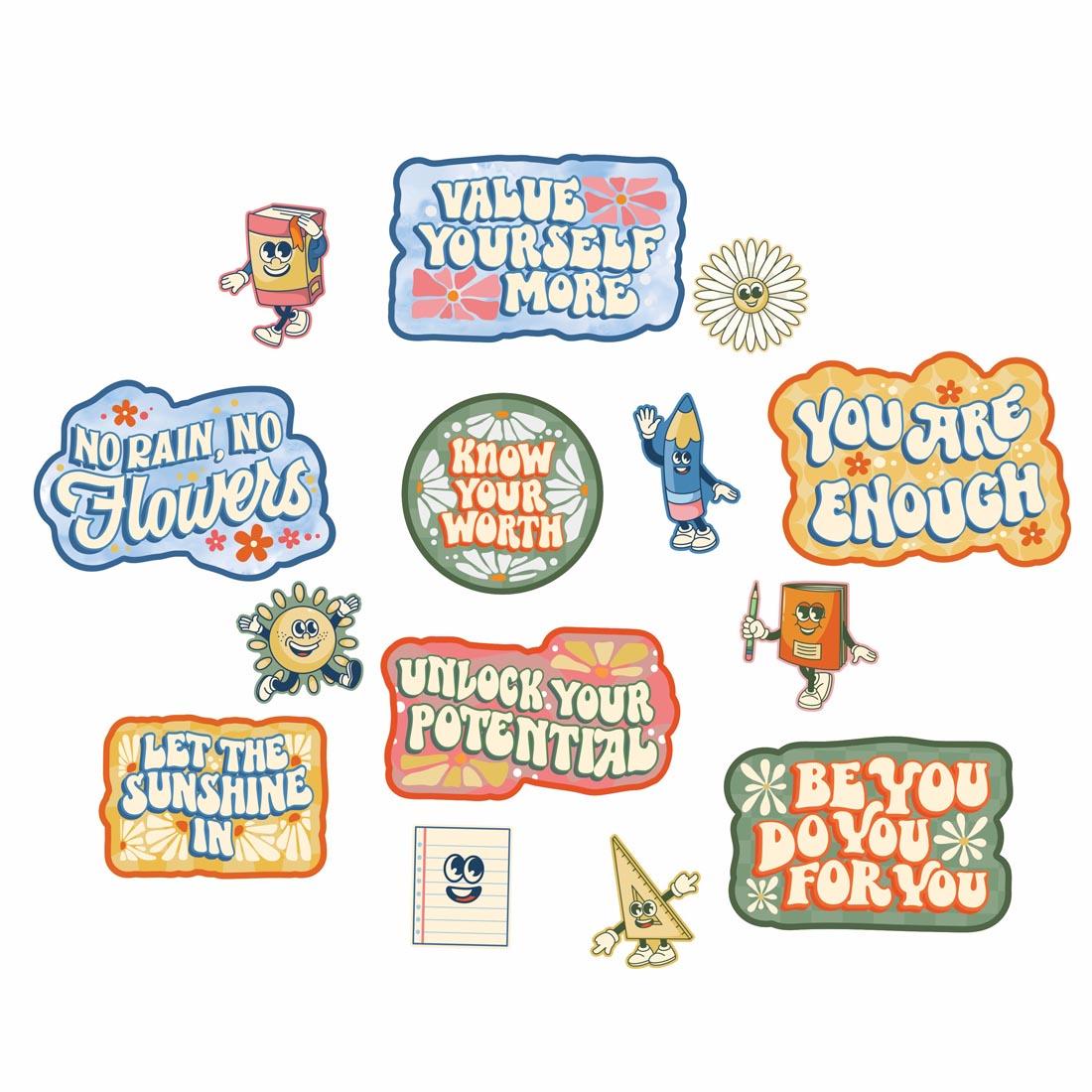 Gallery Wall Bulletin Board Set from the S'Cool Era collection By Eureka