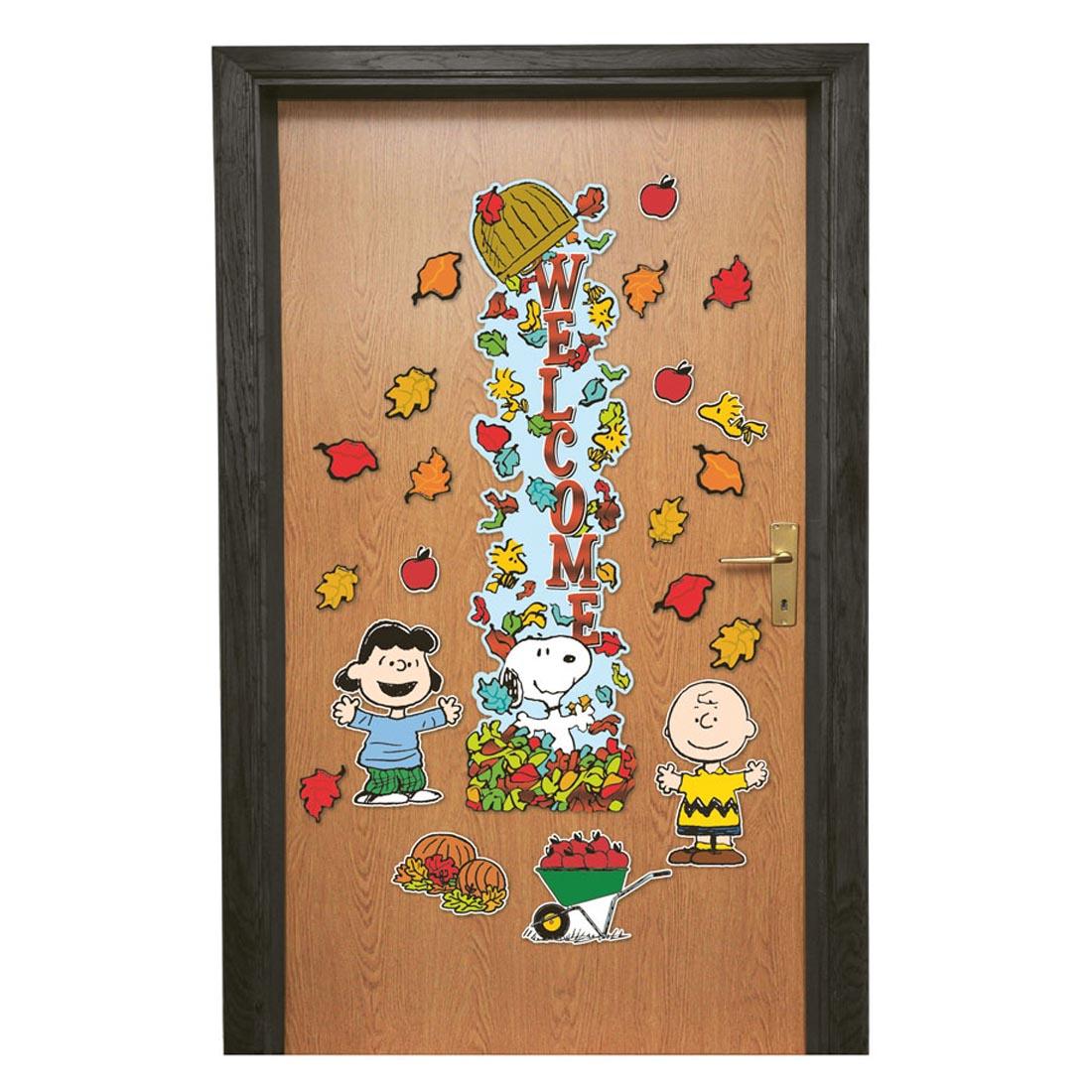 Peanuts Fall Welcome All-In-One Door Decor Kit by Eureka