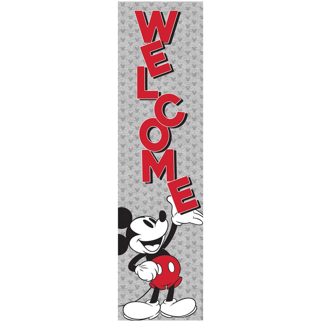 Mickey Mouse Throwback Welcome Banner By Eureka