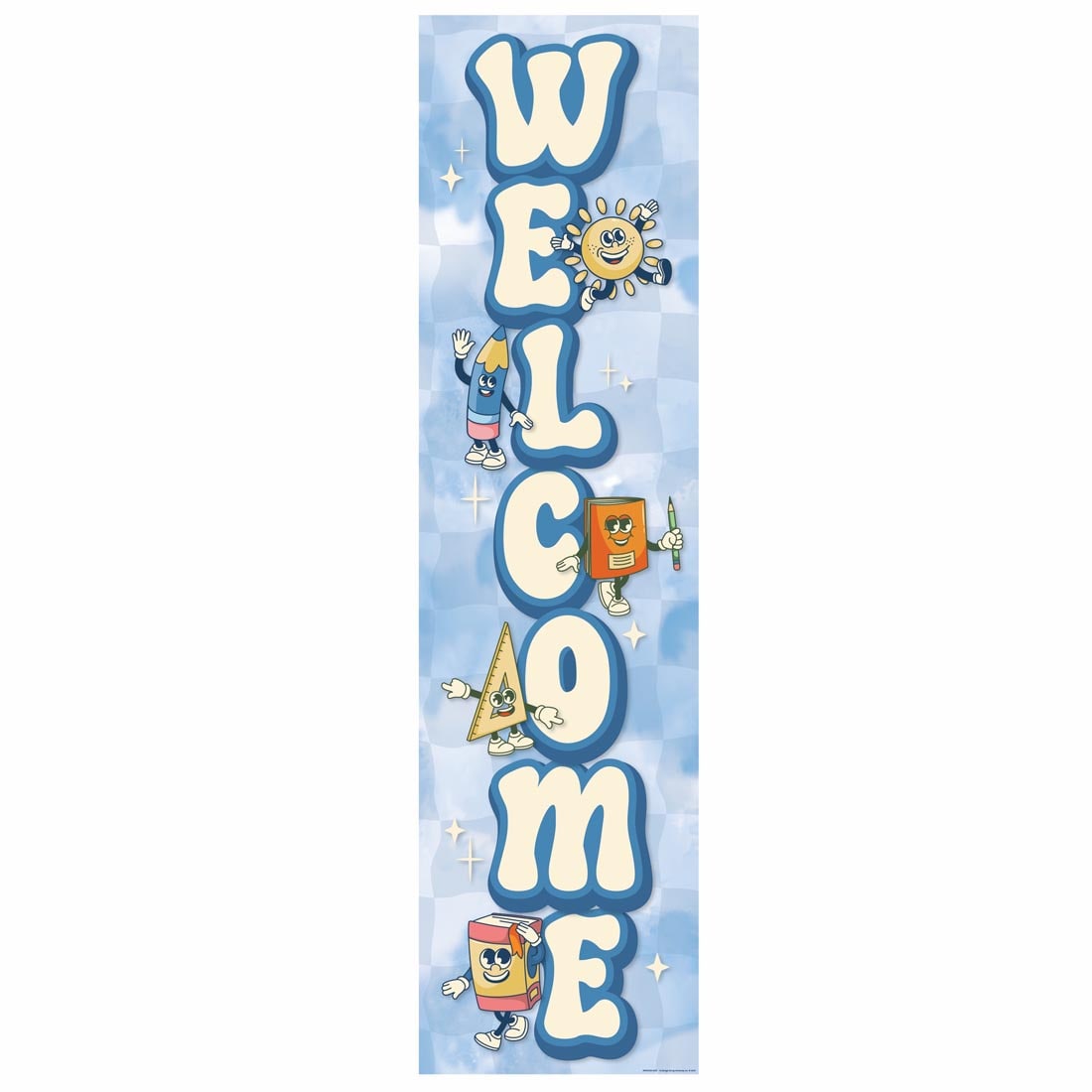 Welcome Banner from the S'Cool Era collection By Eureka