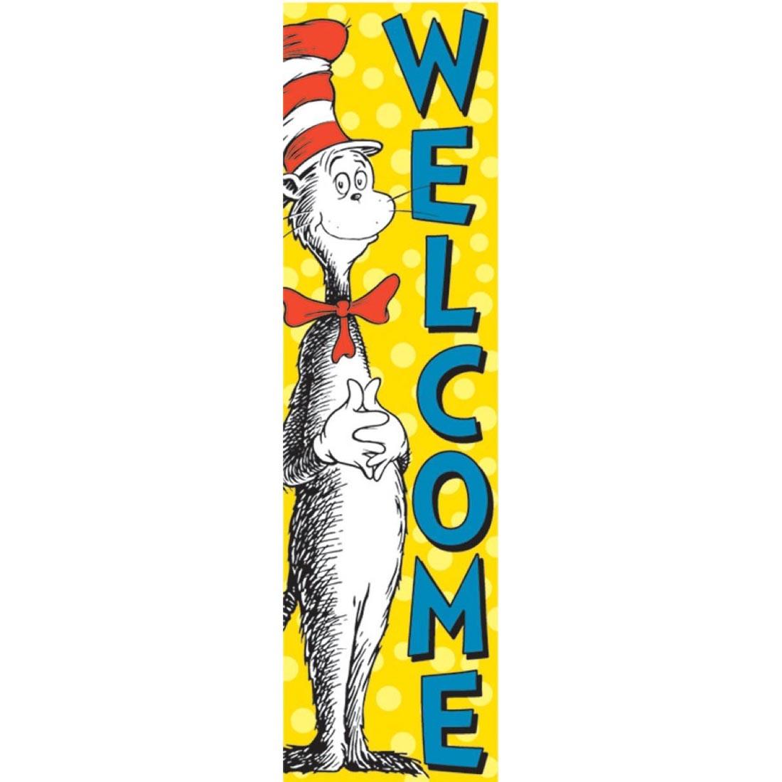Dr. Seuss Welcome Classroom Banner by Eureka