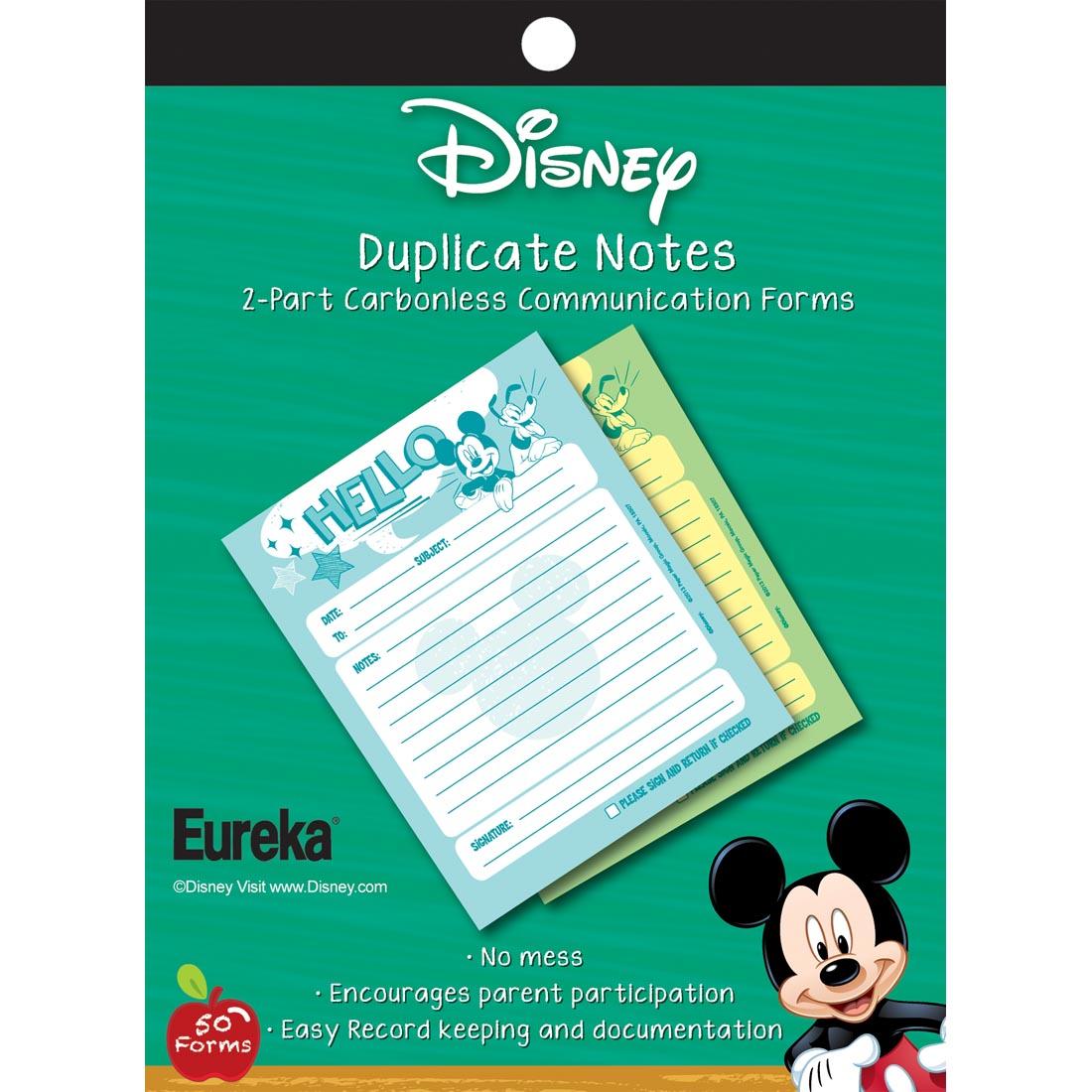 Mickey Hello Duplicate Notes by Eureka
