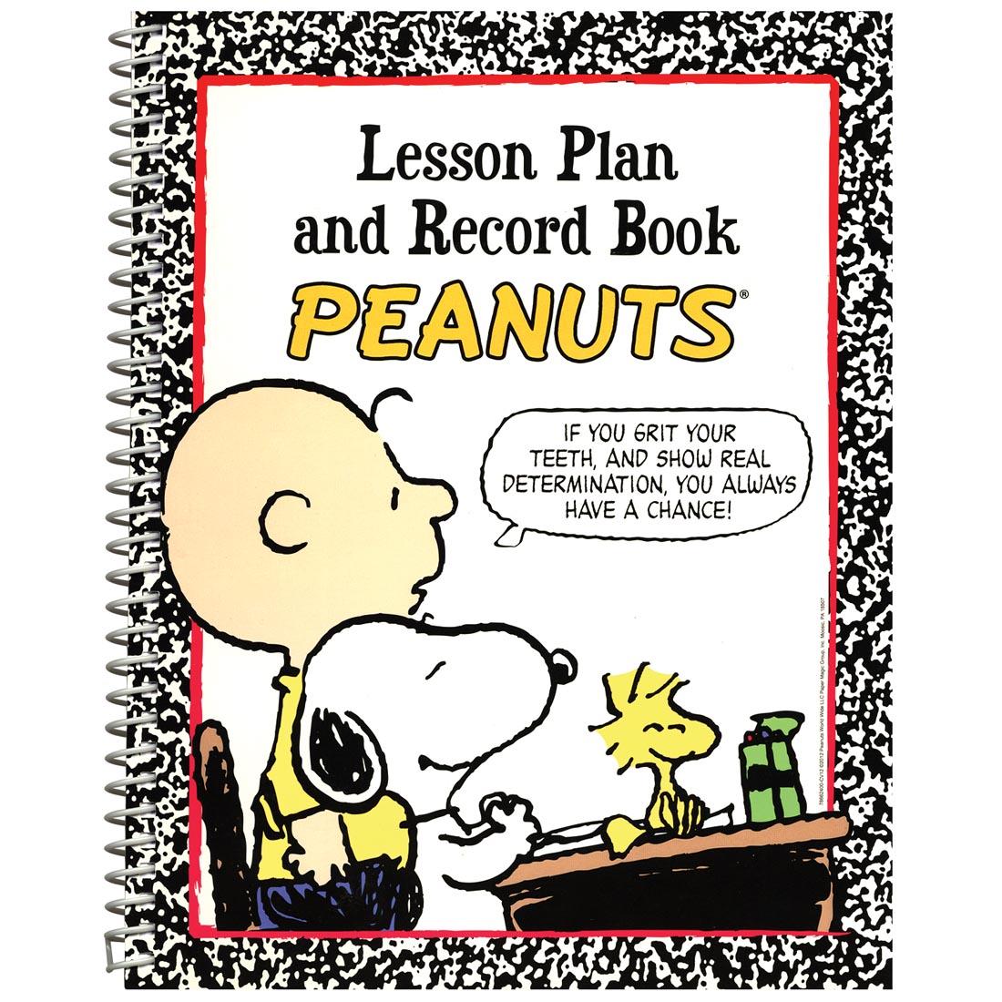Peanuts Lesson Plan and Record Book by Eureka