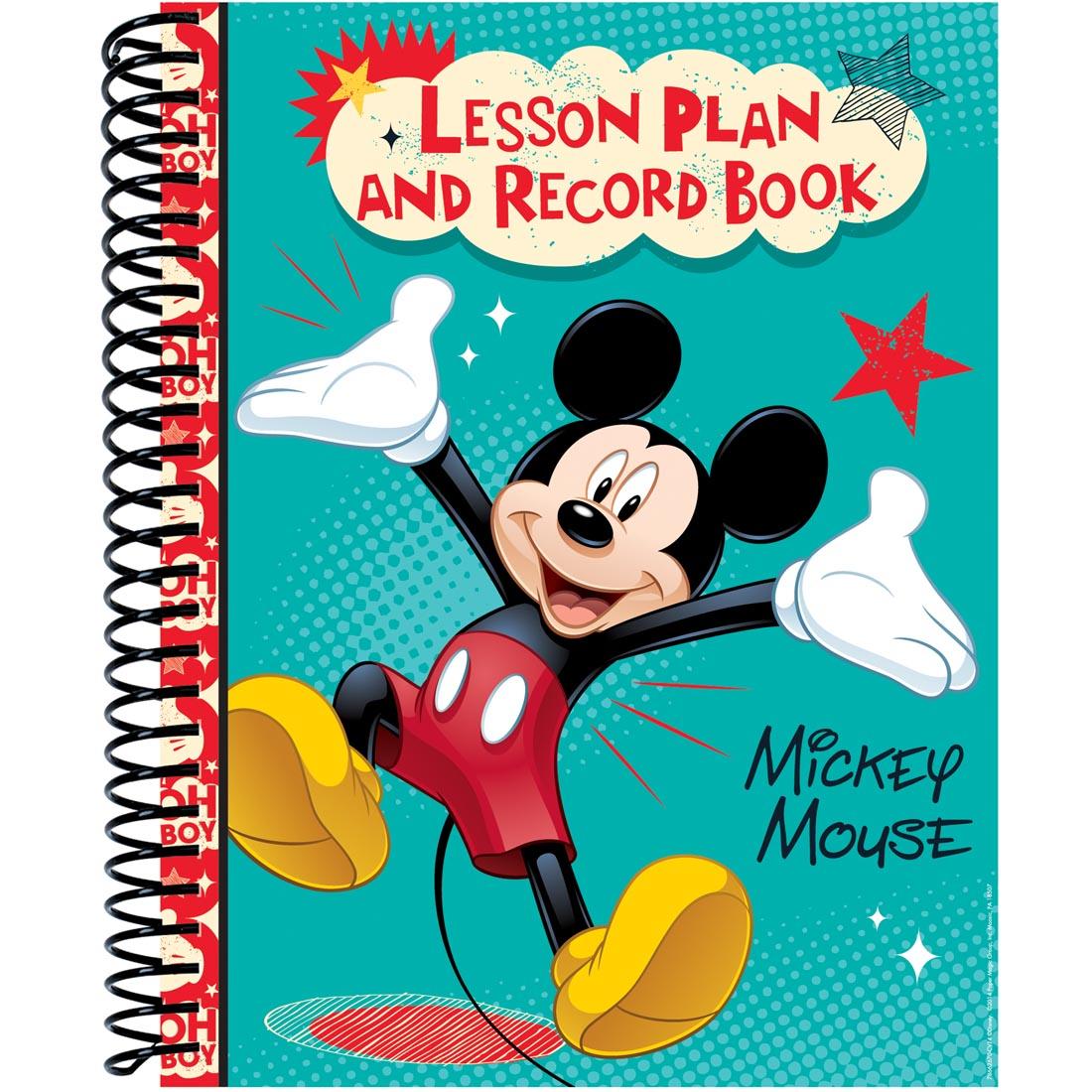 Mickey Mouse Lesson Plan and Record Book by Eureka