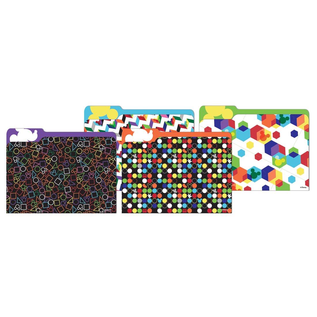 Geo Mickey File Folders by Eureka