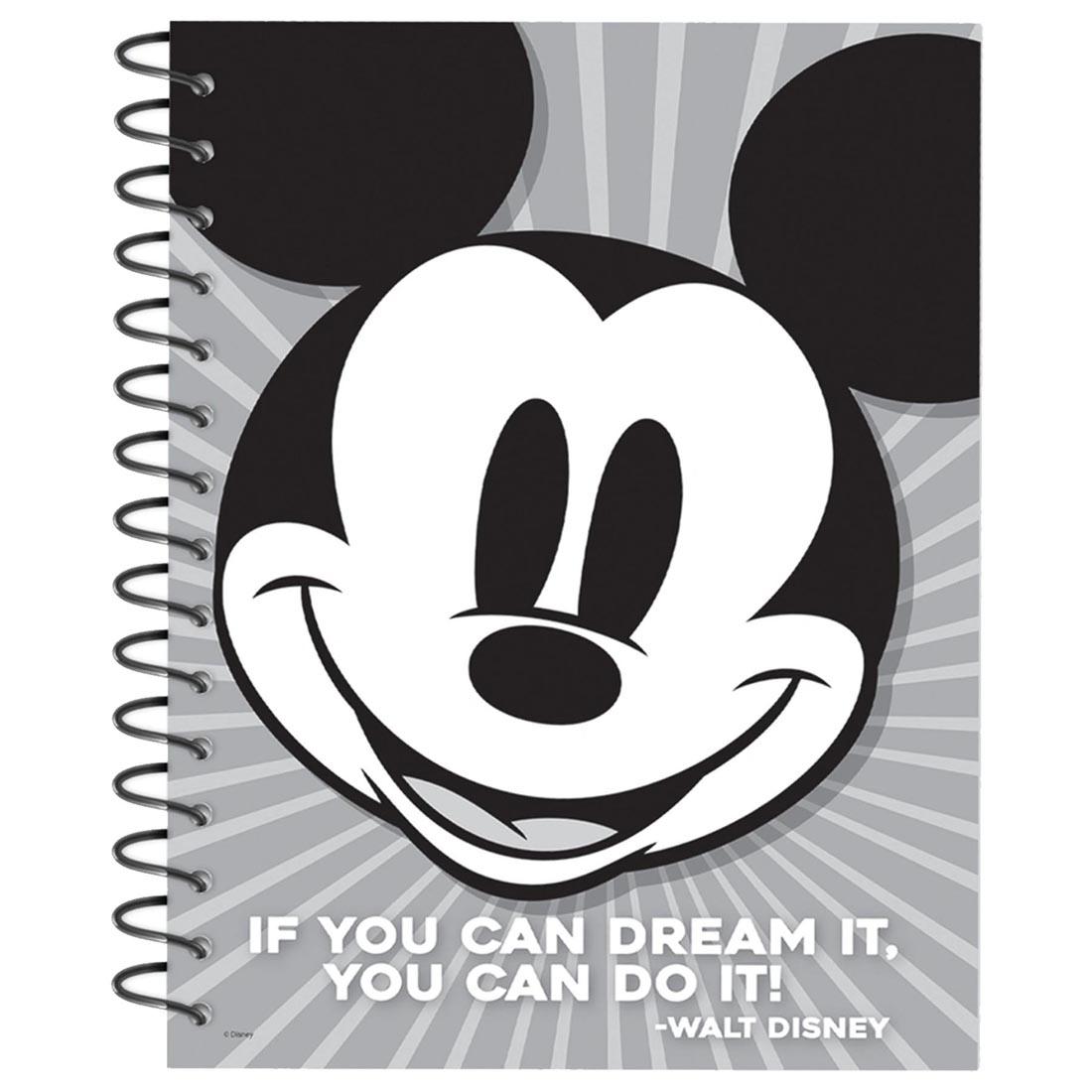 Front cover of Mickey Mouse Throwback Lesson Plan Book By Eureka that reads If You Can Dream It, You Can Do It! - Walt Disney