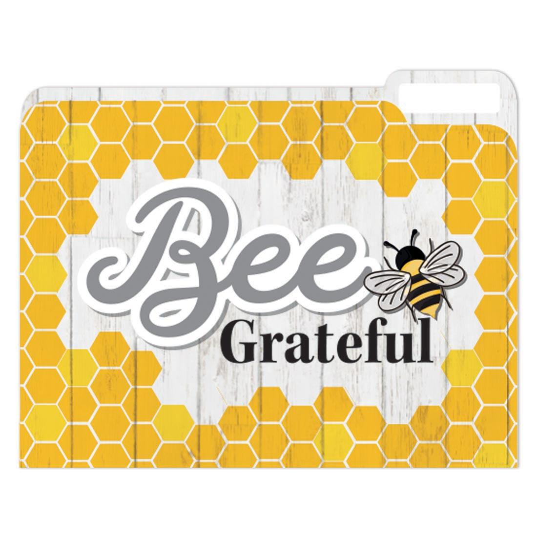 Bee Grateful File Folder from The Hive collection by Eureka