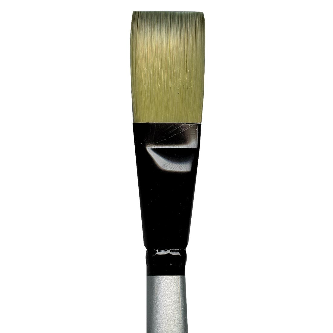 Dynasty Black Silver Brush Stroke 1"