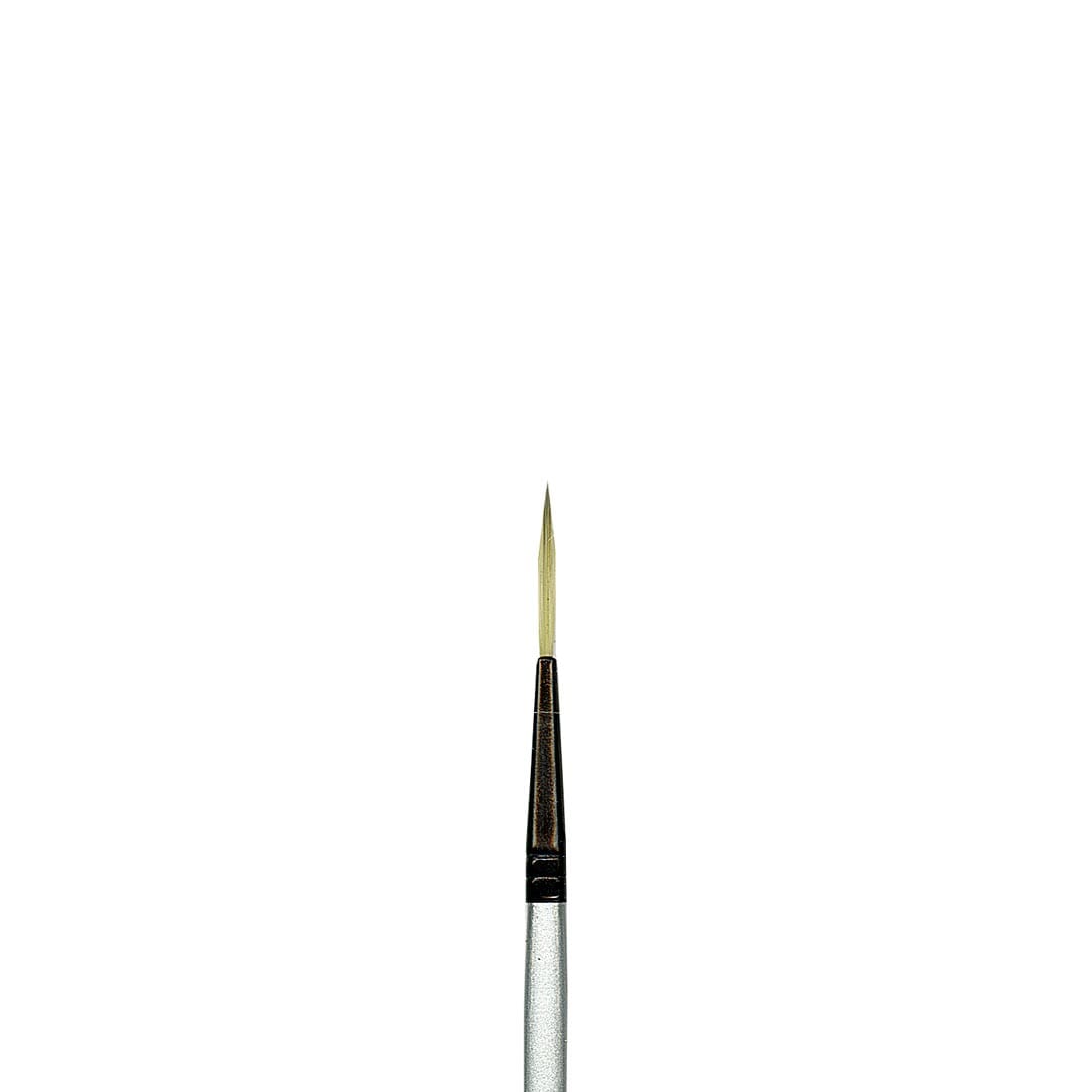 Dynasty Black Silver Brush Long Liner Size 0