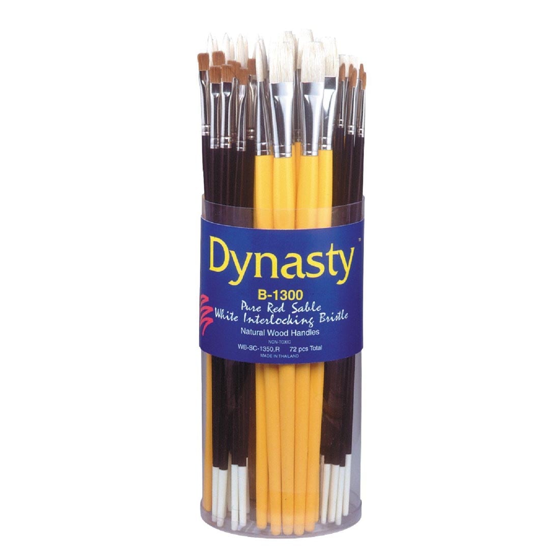 Dynasty Oil & Acrylic Brush Assortment in a Tub