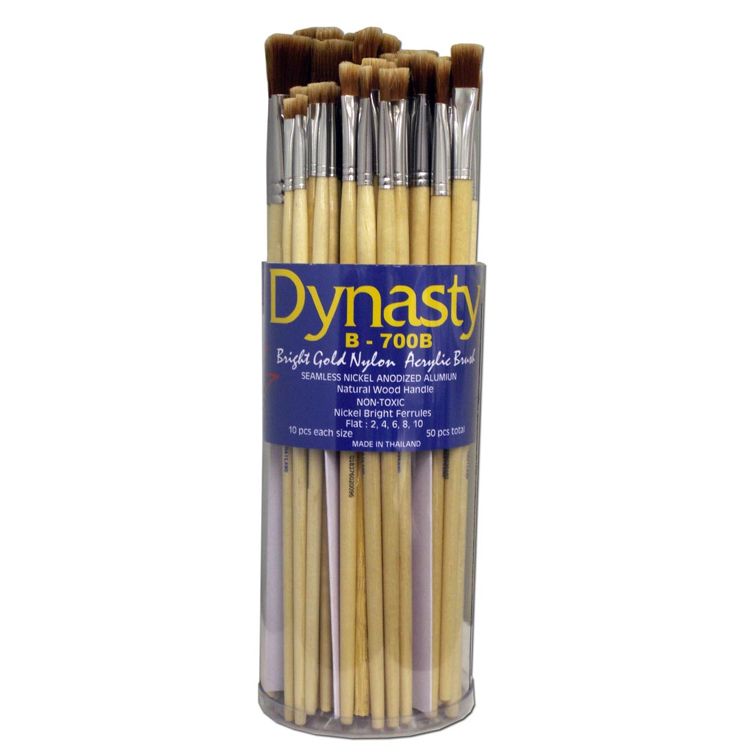 Dynasty Gold Nylon Bright Brush Set