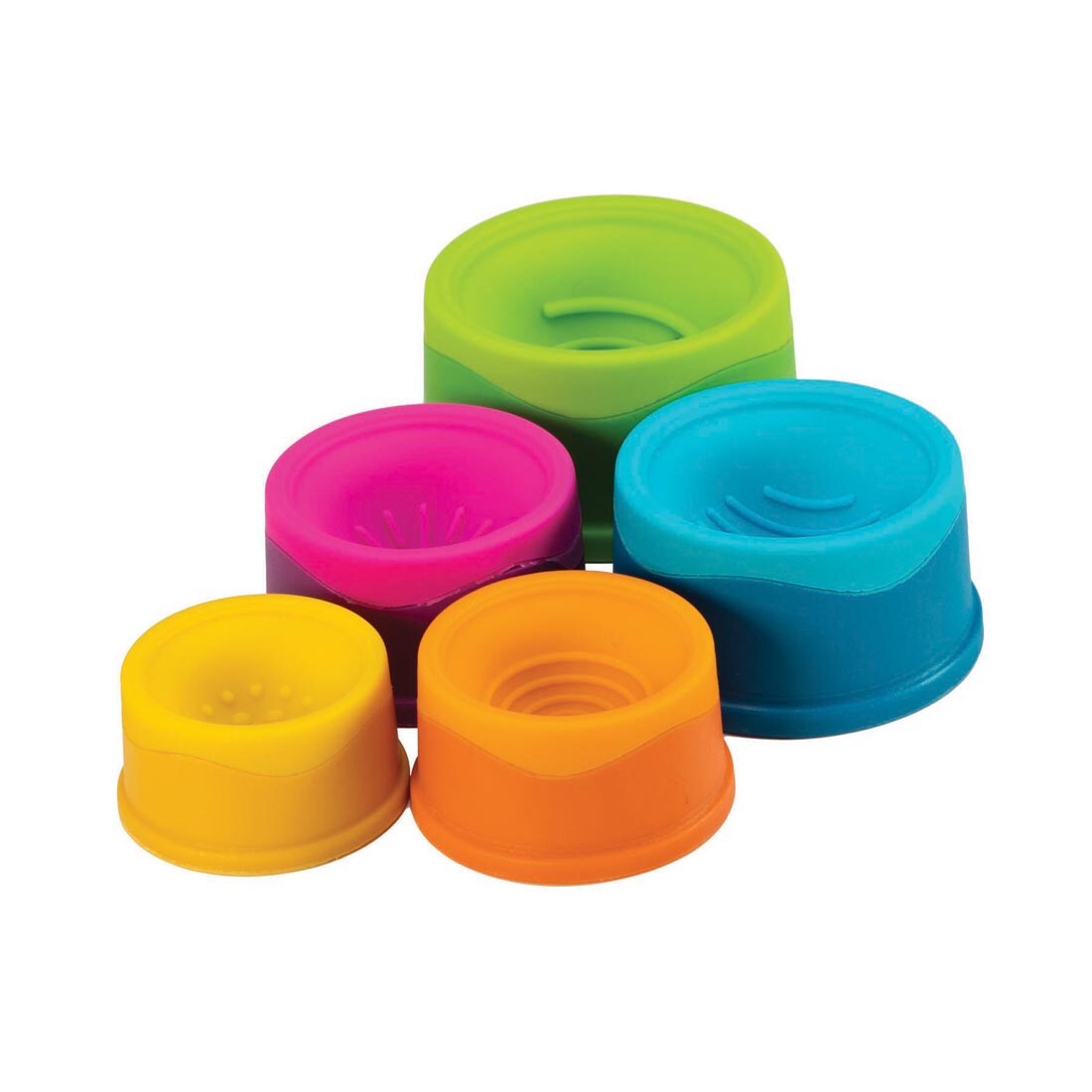 unstacked pieces of the Dimpl Stack