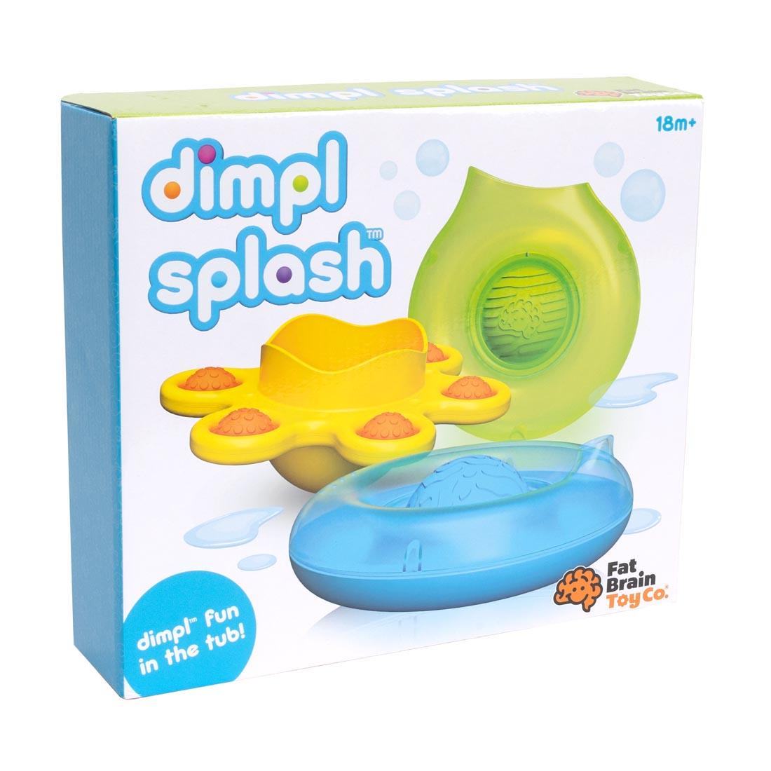 Dimpl Splash Bath Toys box