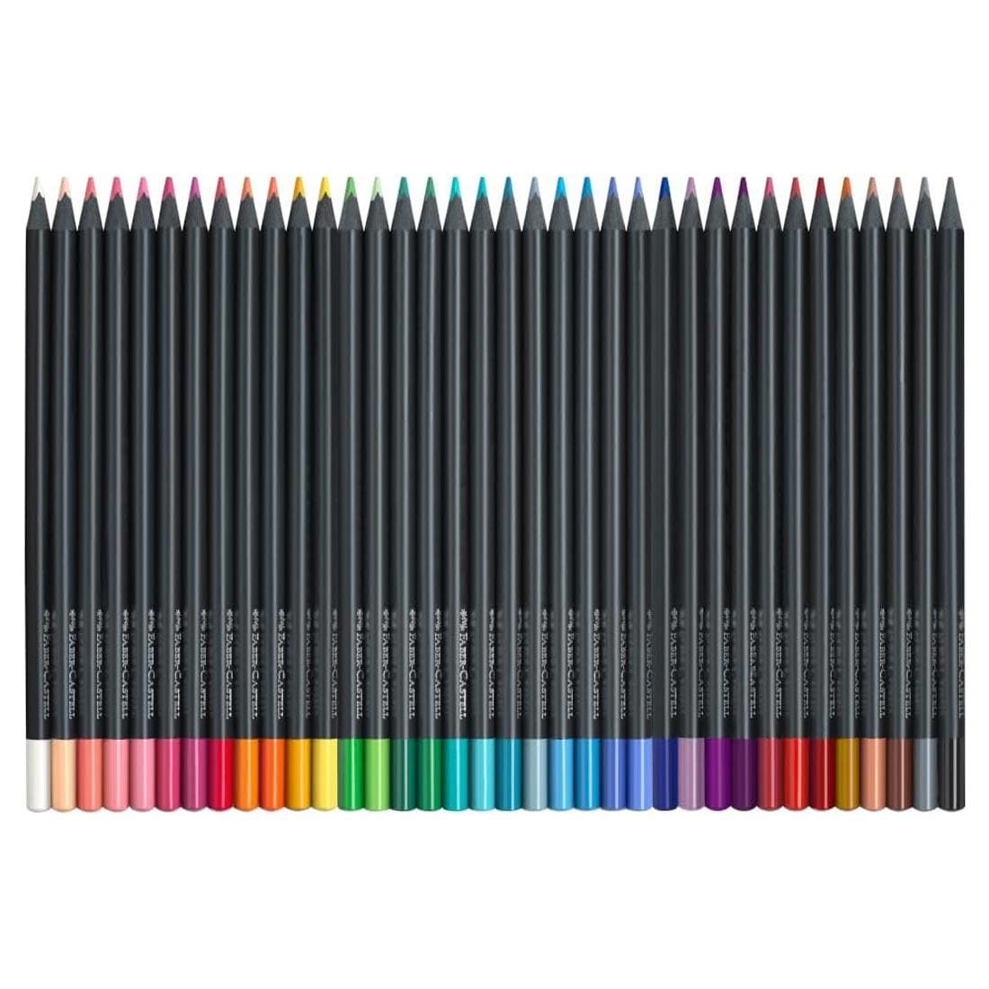 Faber-Castell Black Edition Colored Pencils 36-Color Set