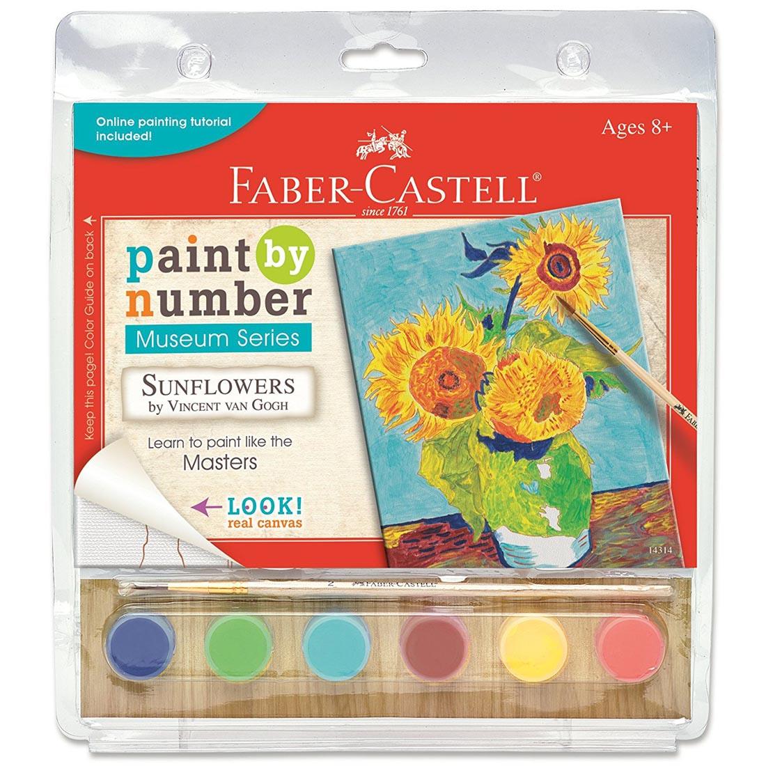 Faber-Castell Paint By Number Museum Series: Sunflowers