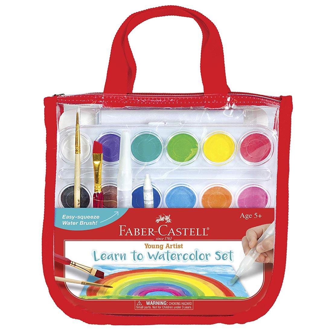 Young Artist Learn to Watercolor Set by Faber-Castell