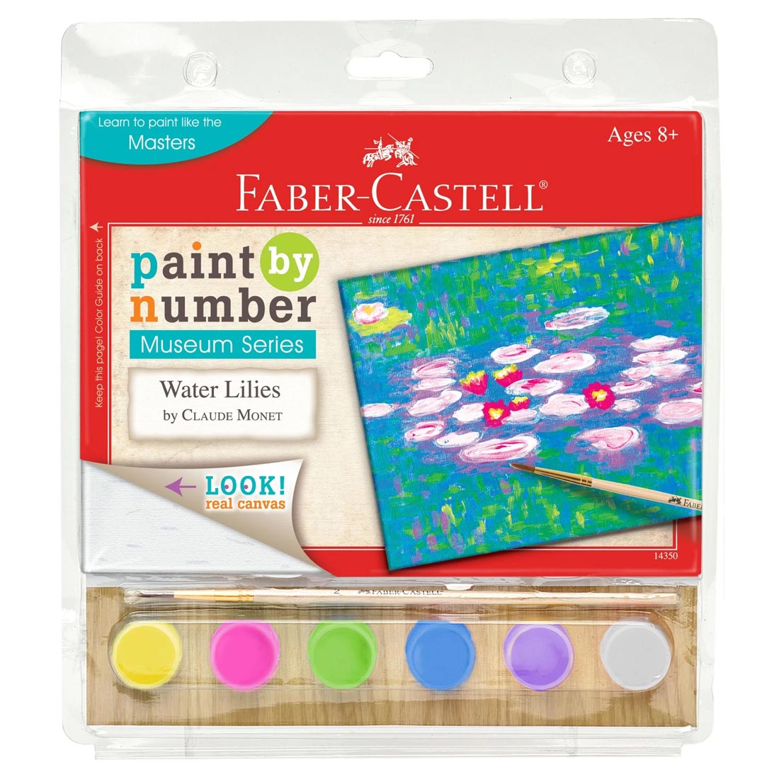 Faber-Castell Paint By Number Museum Series Water Lilies