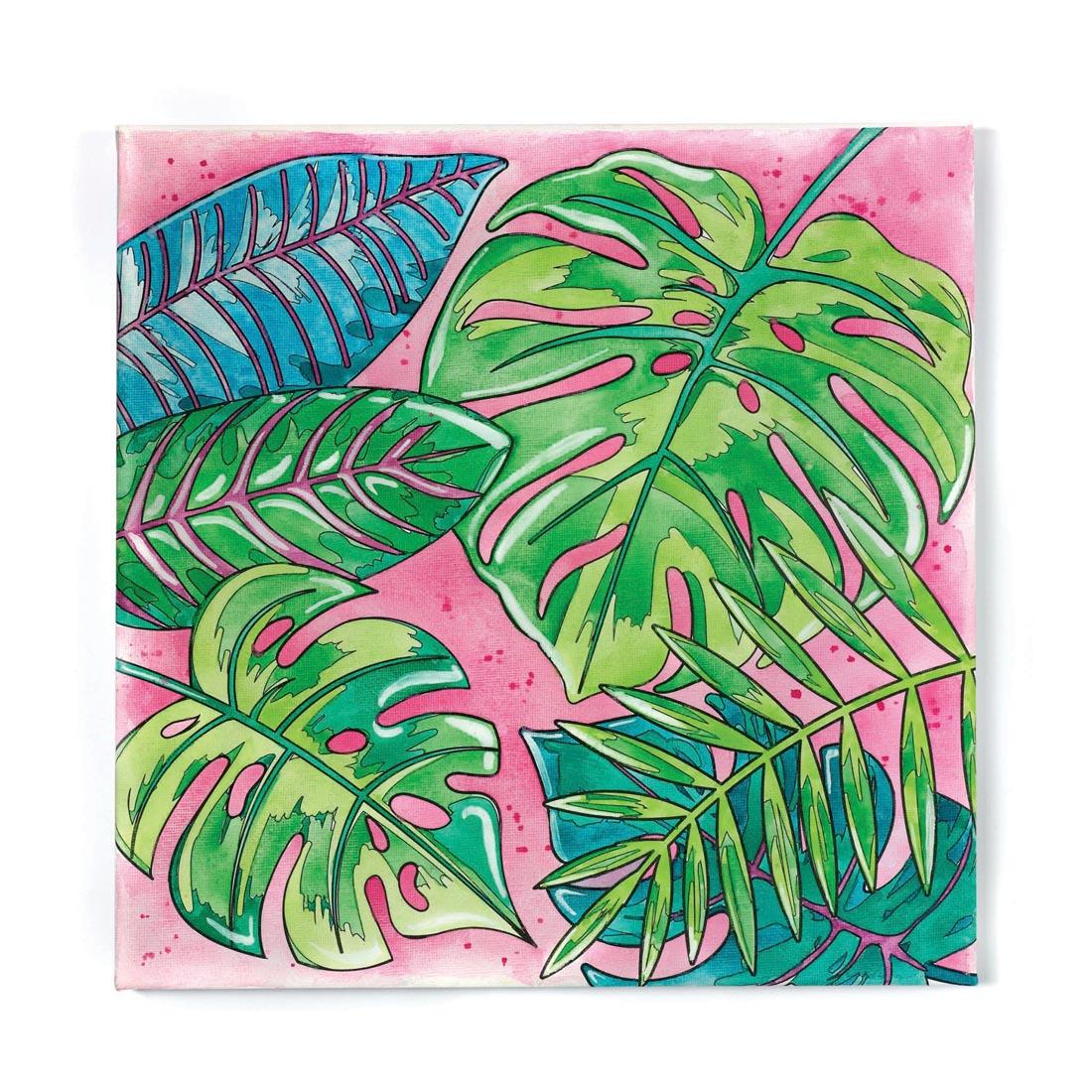 Faber-Castell Tropical Paint By Number Watercolor Set