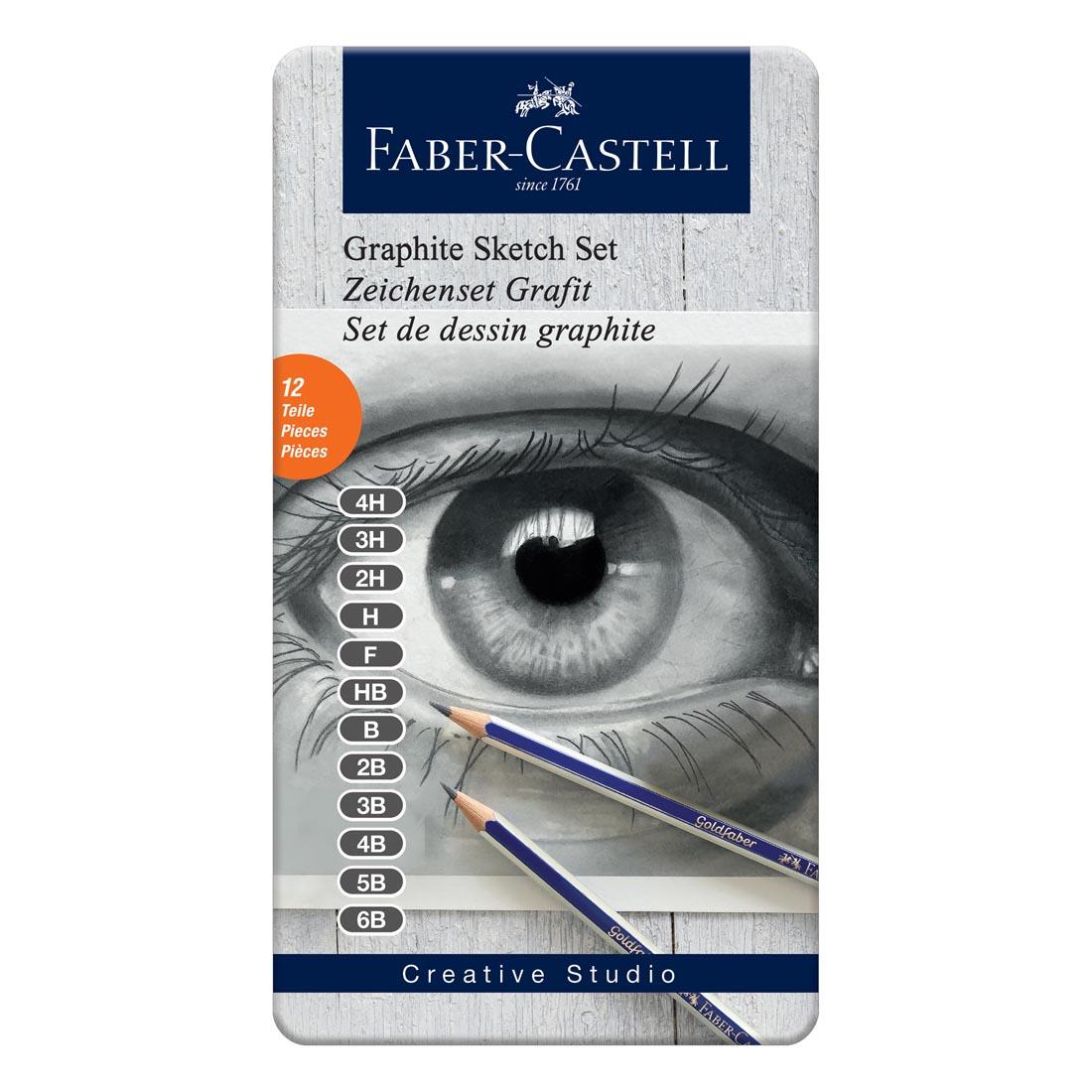 Faber-Castell GoldFaber 12-Count Graphite Sketch Set