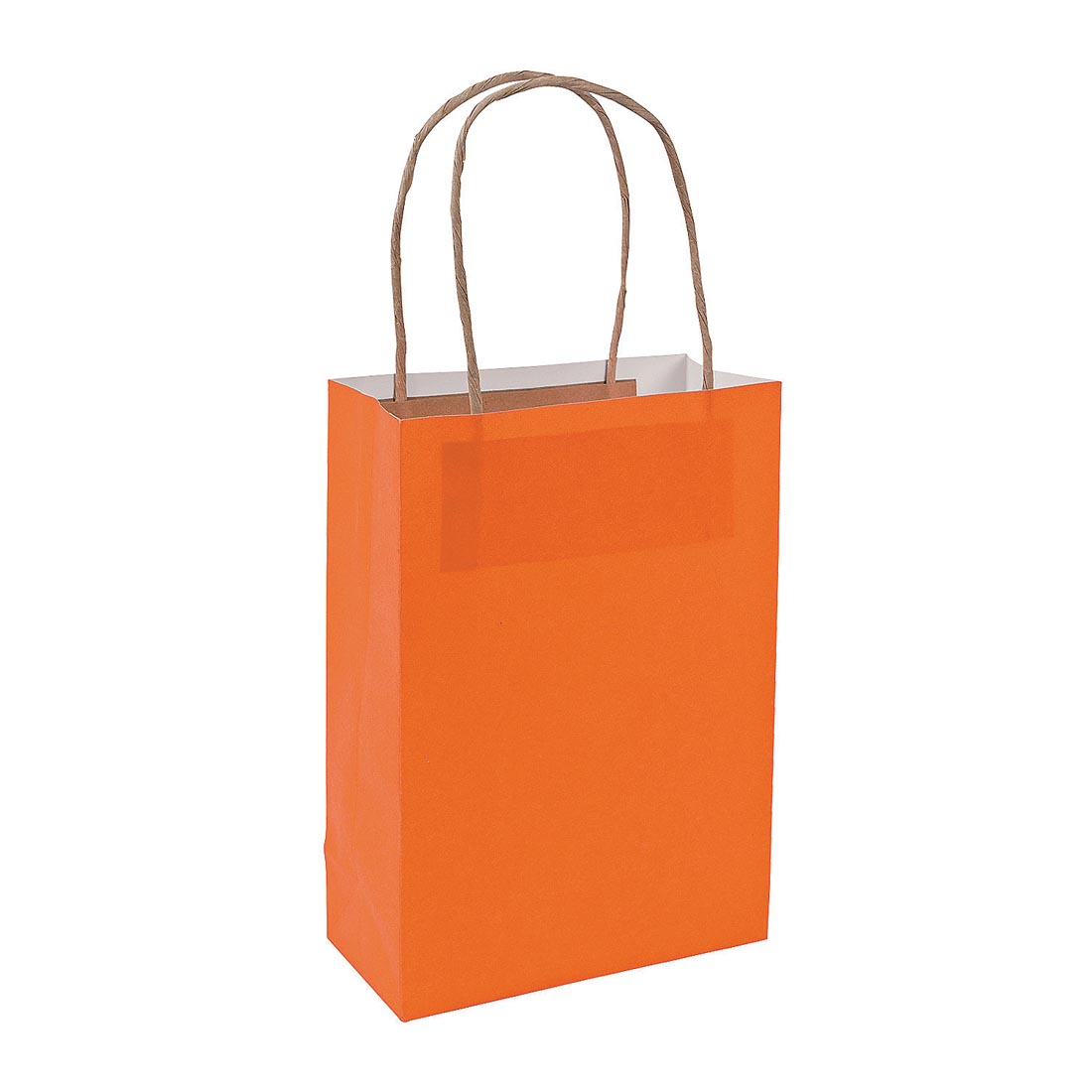 Pumpkin Orange Kraft Paper Gift Bag