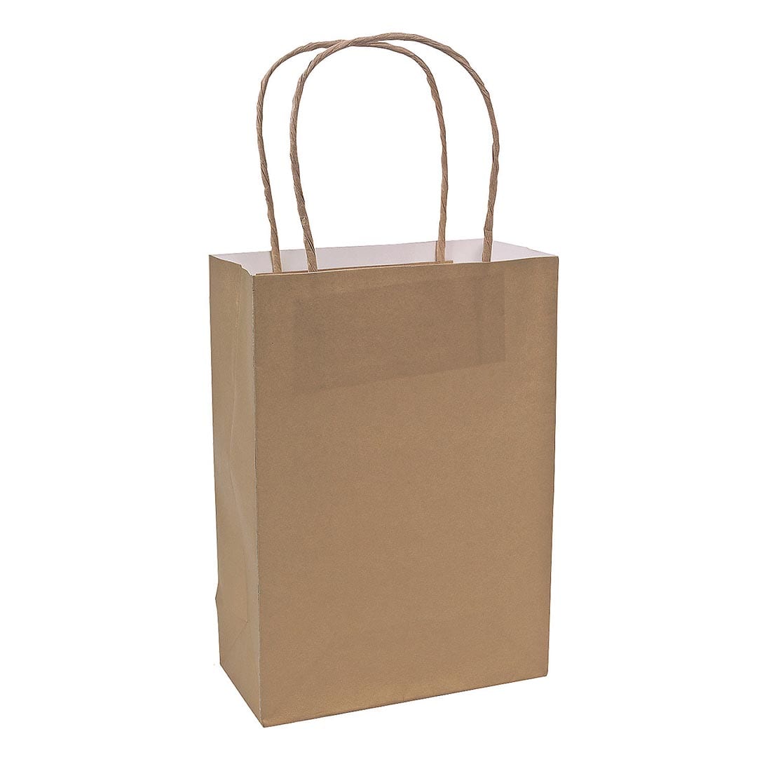 Gold Kraft Paper Gift Bag