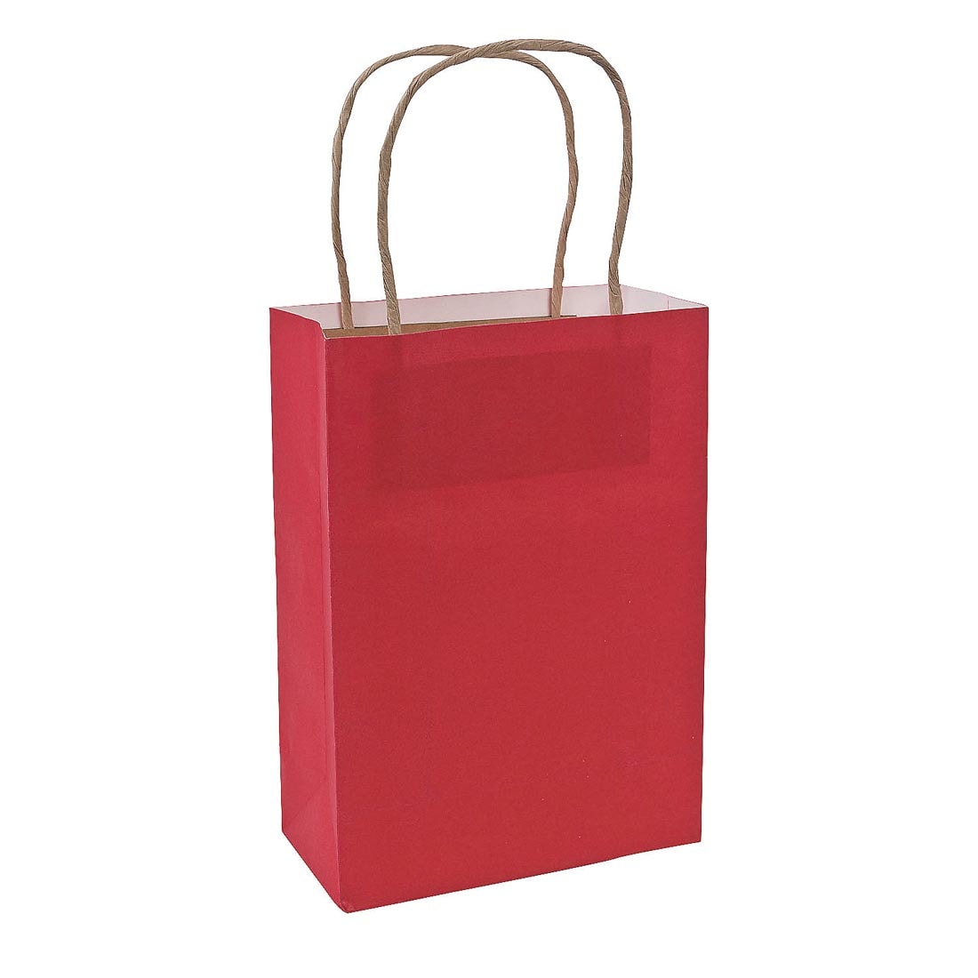 Red Kraft Paper Gift Bag