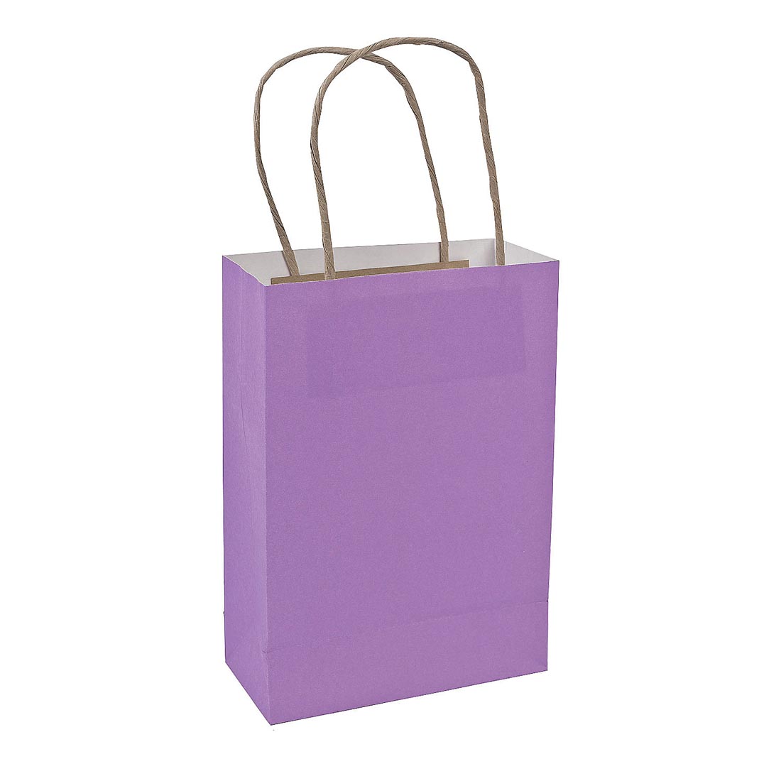 Purple Kraft Paper Gift Bag