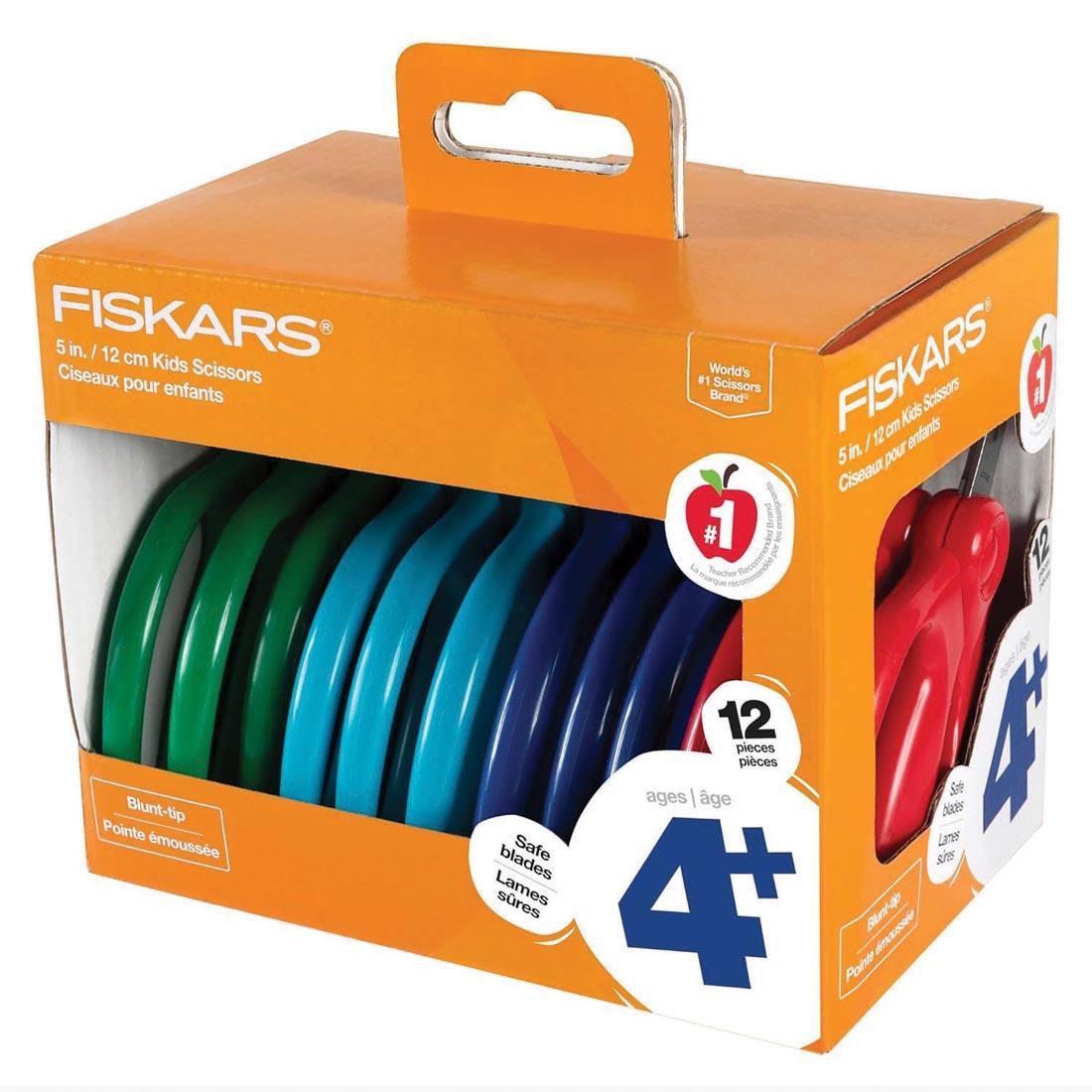 Fiskars for Kids Blunt Scissors 12-Pack