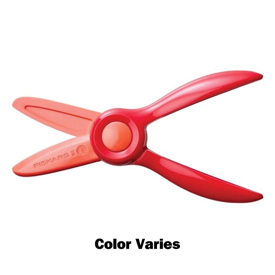 Red Fiskars Starter Scissors with the text Color Varies