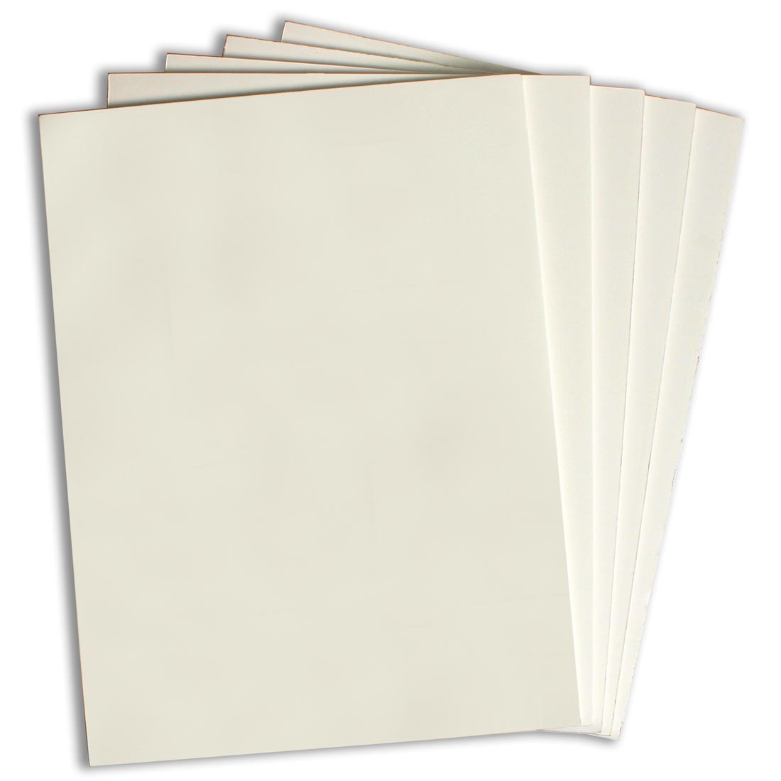5 sheets of Flipside 9x12" White Foam Board