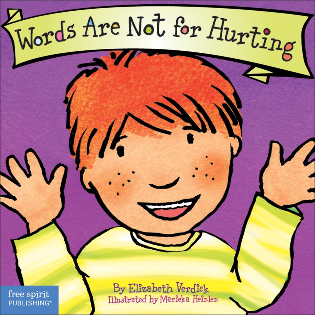 Words Are Not for Hurting Board Book by Free Spirit Publishing