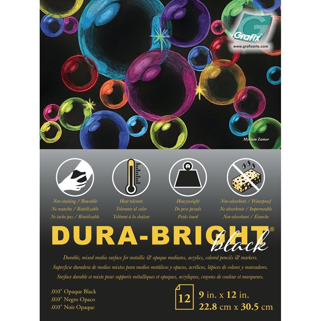 Grafix Dura-Bright Black Pad