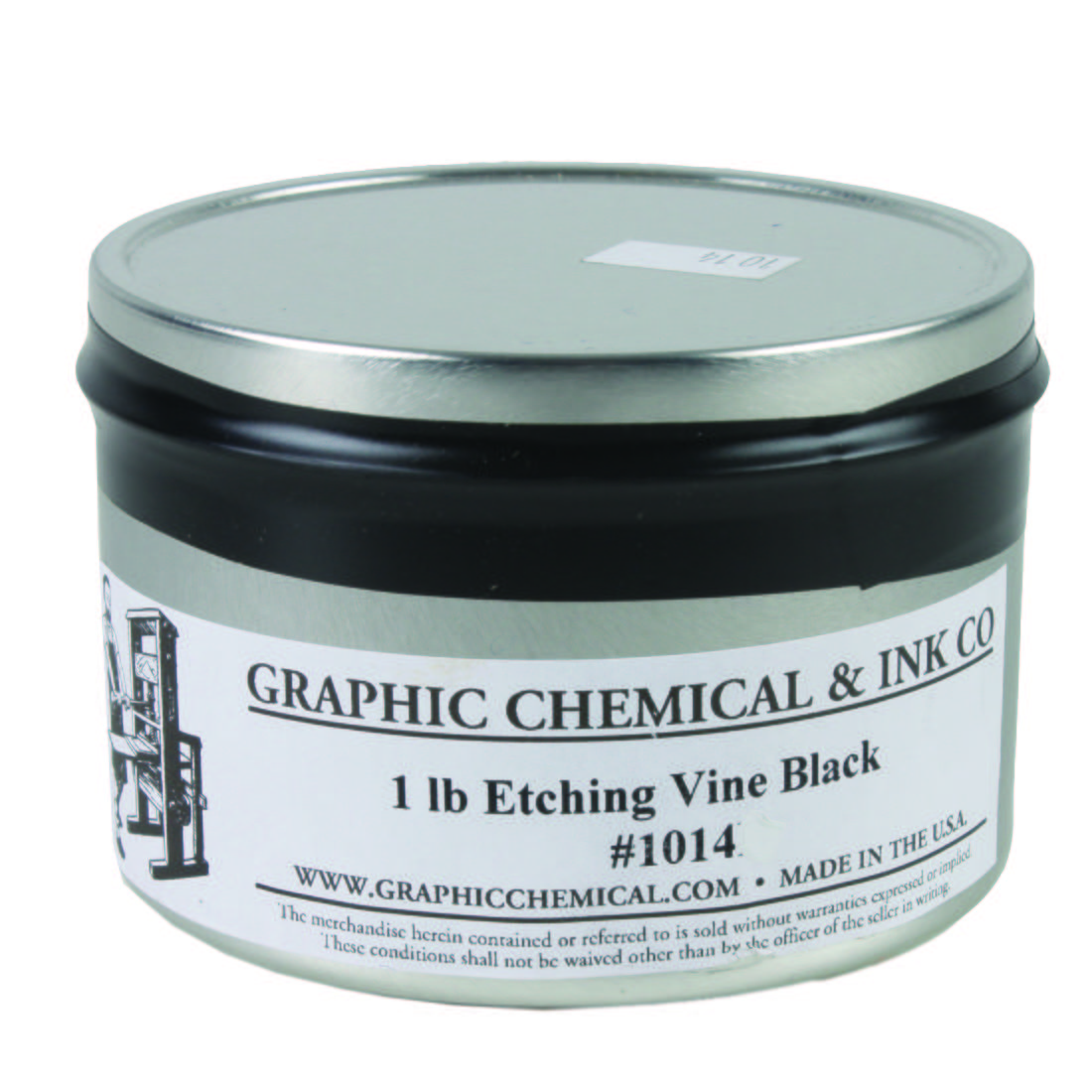 Graphic Chemical Etching Ink Vine Black